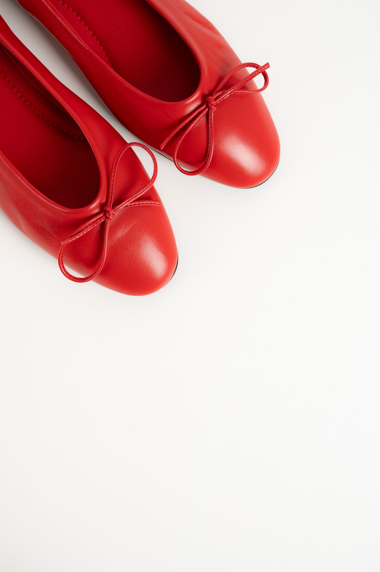 Ballet Flat Giorgia | Red Nappa Leather