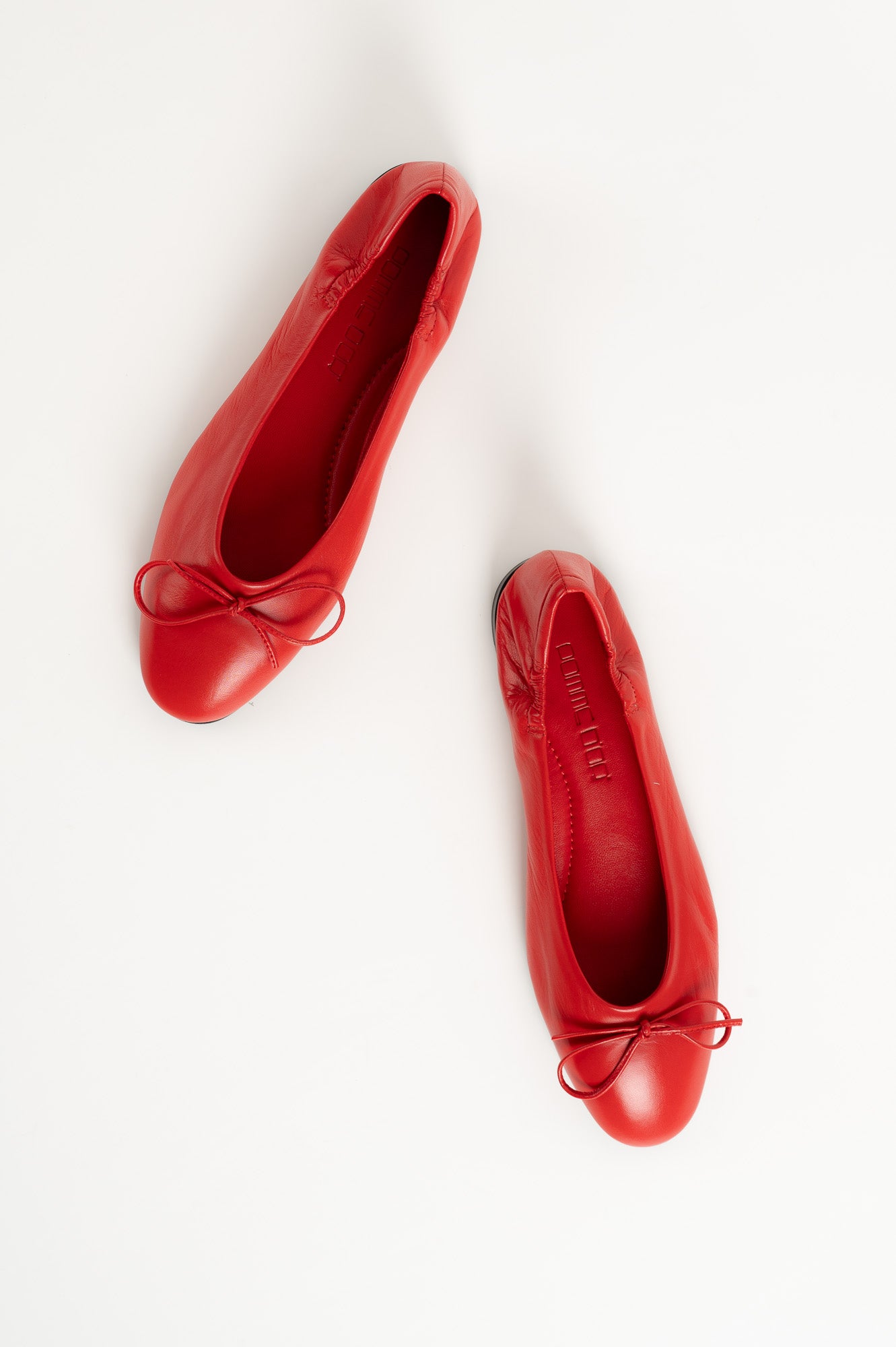 Ballet Flat Giorgia | Red Nappa Leather