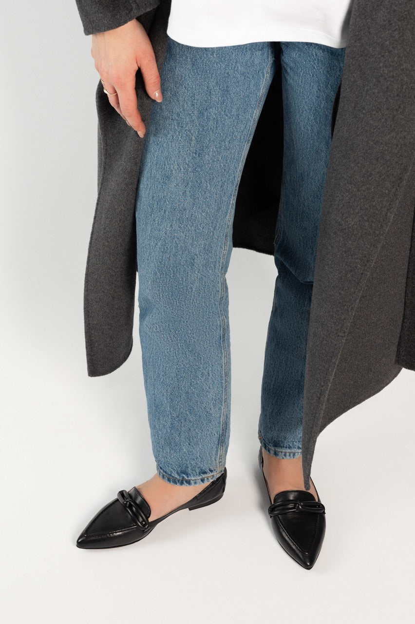Glove Loafer Grace | Black Nappa Leather