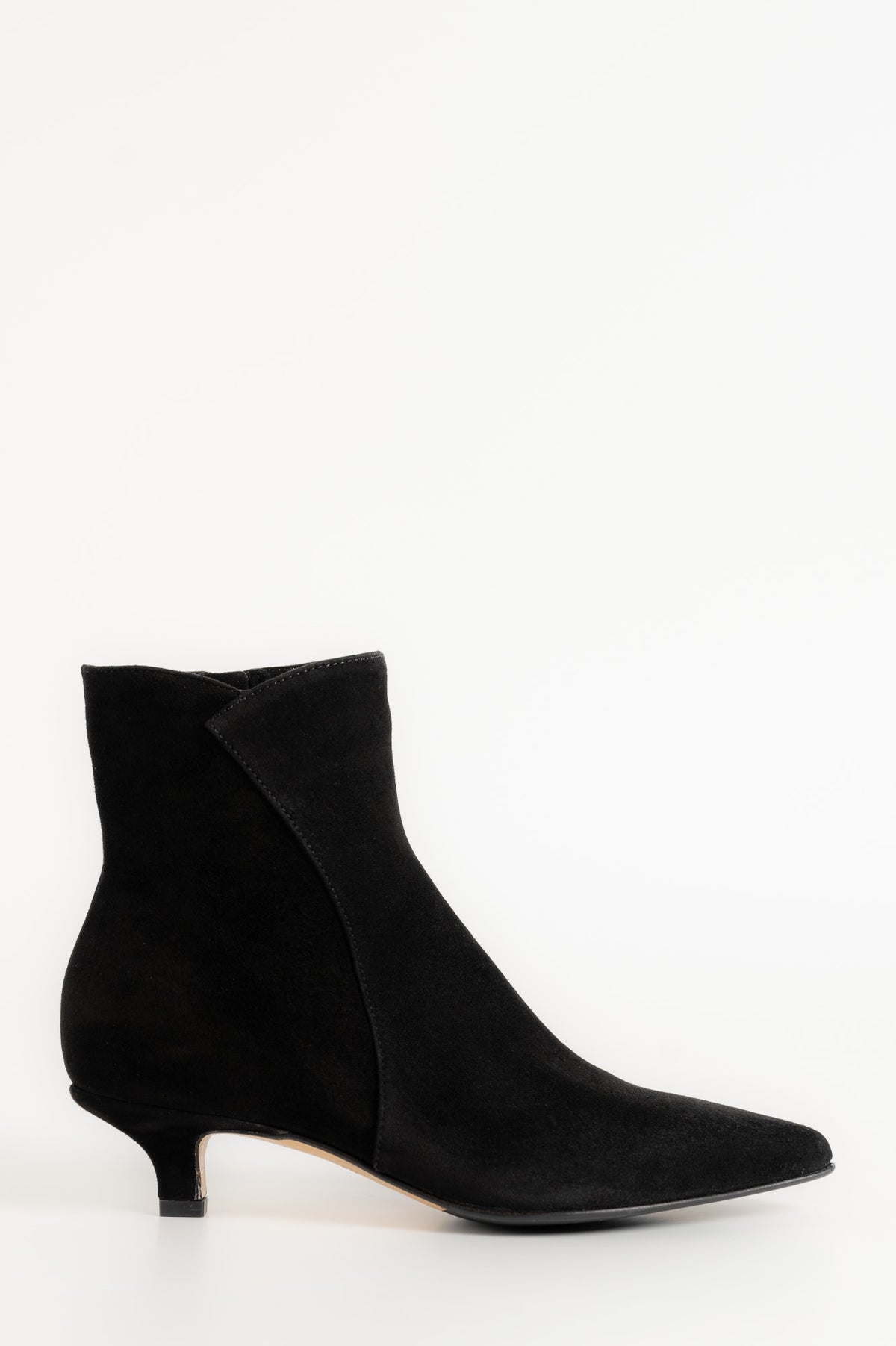 Ankle Boot Helle | Black Suede