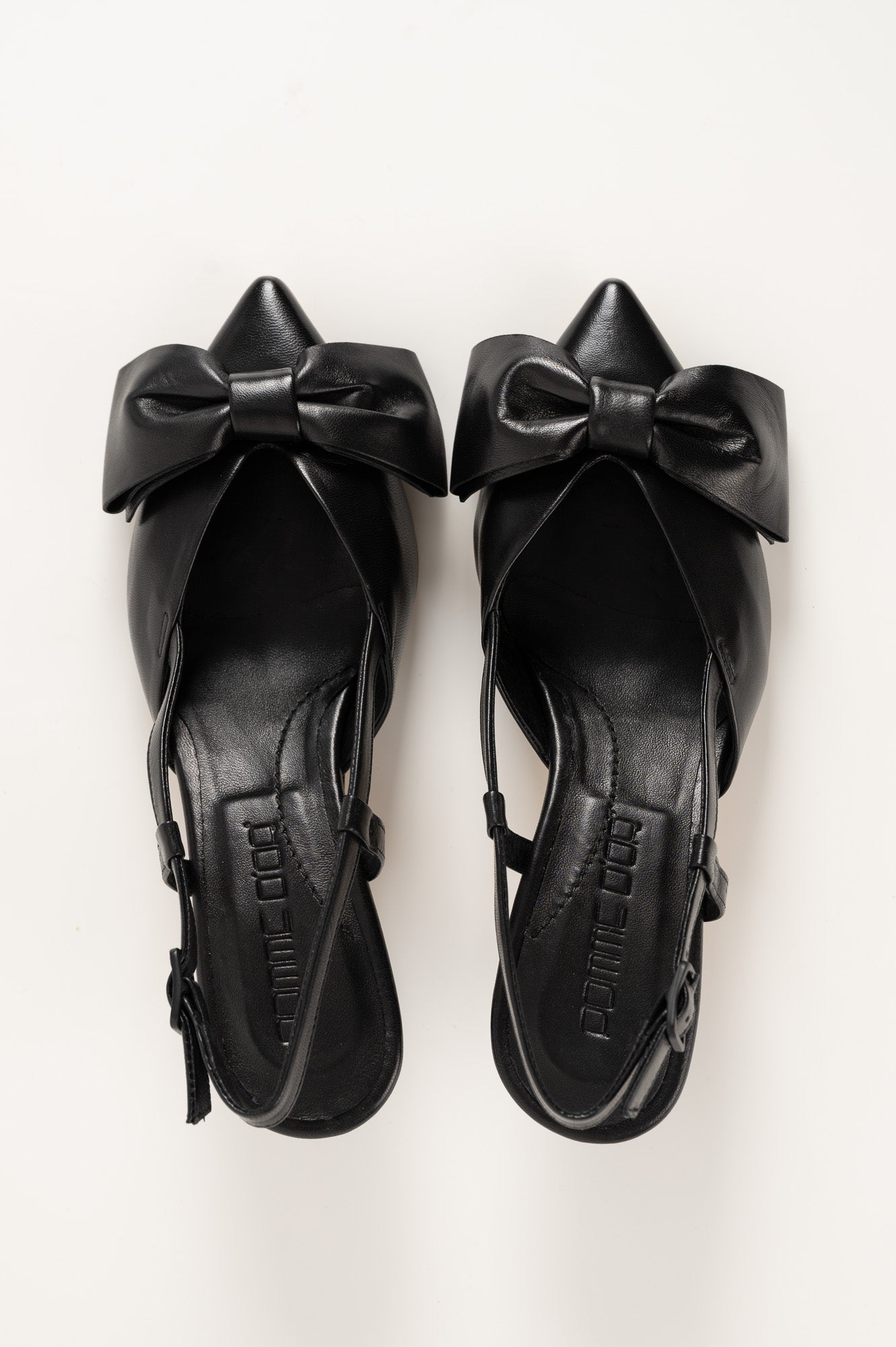 Slingback Pump Elodie | Black Nappa Leather