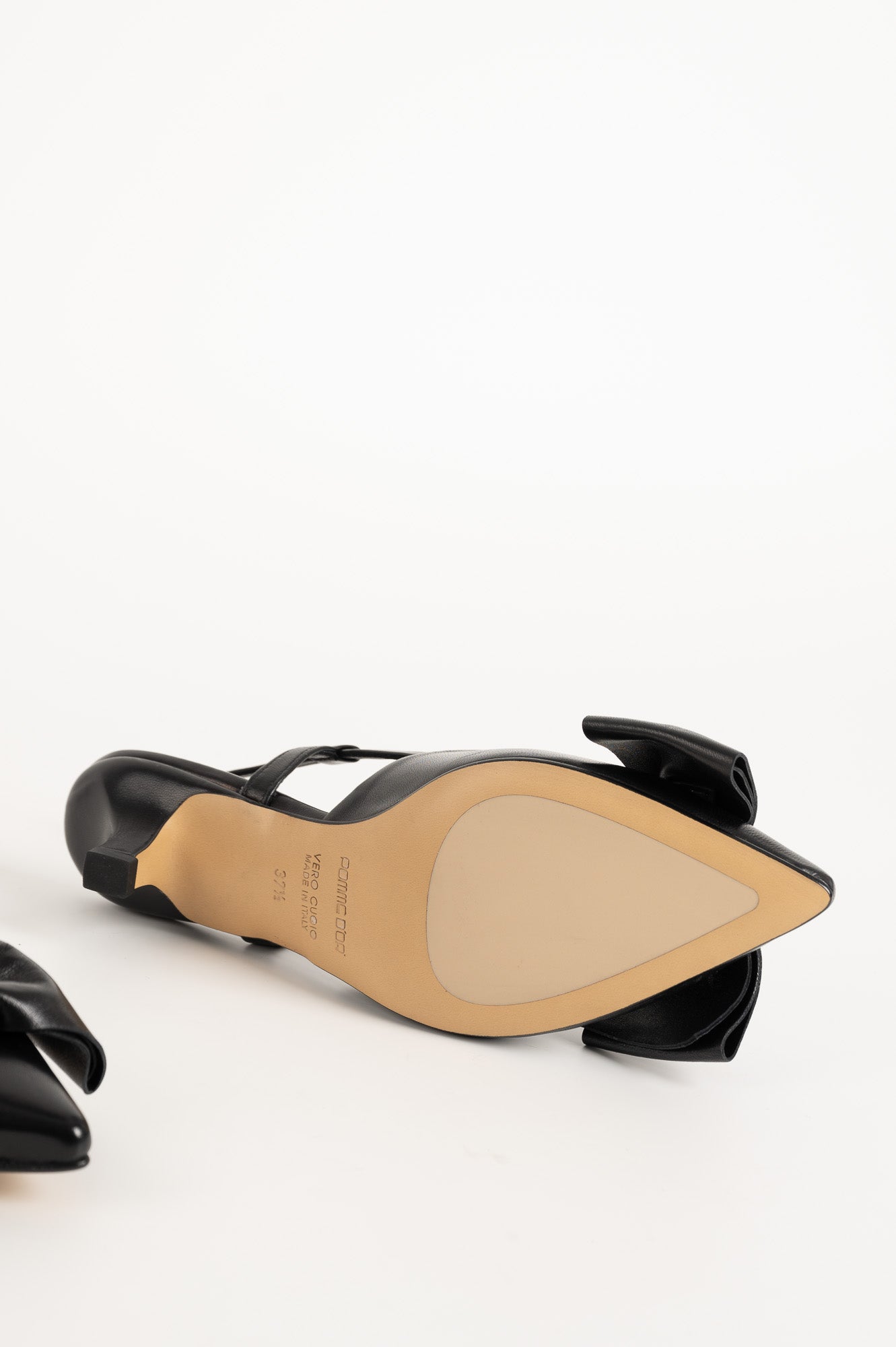 Slingback Pump Elodie | Black Nappa Leather