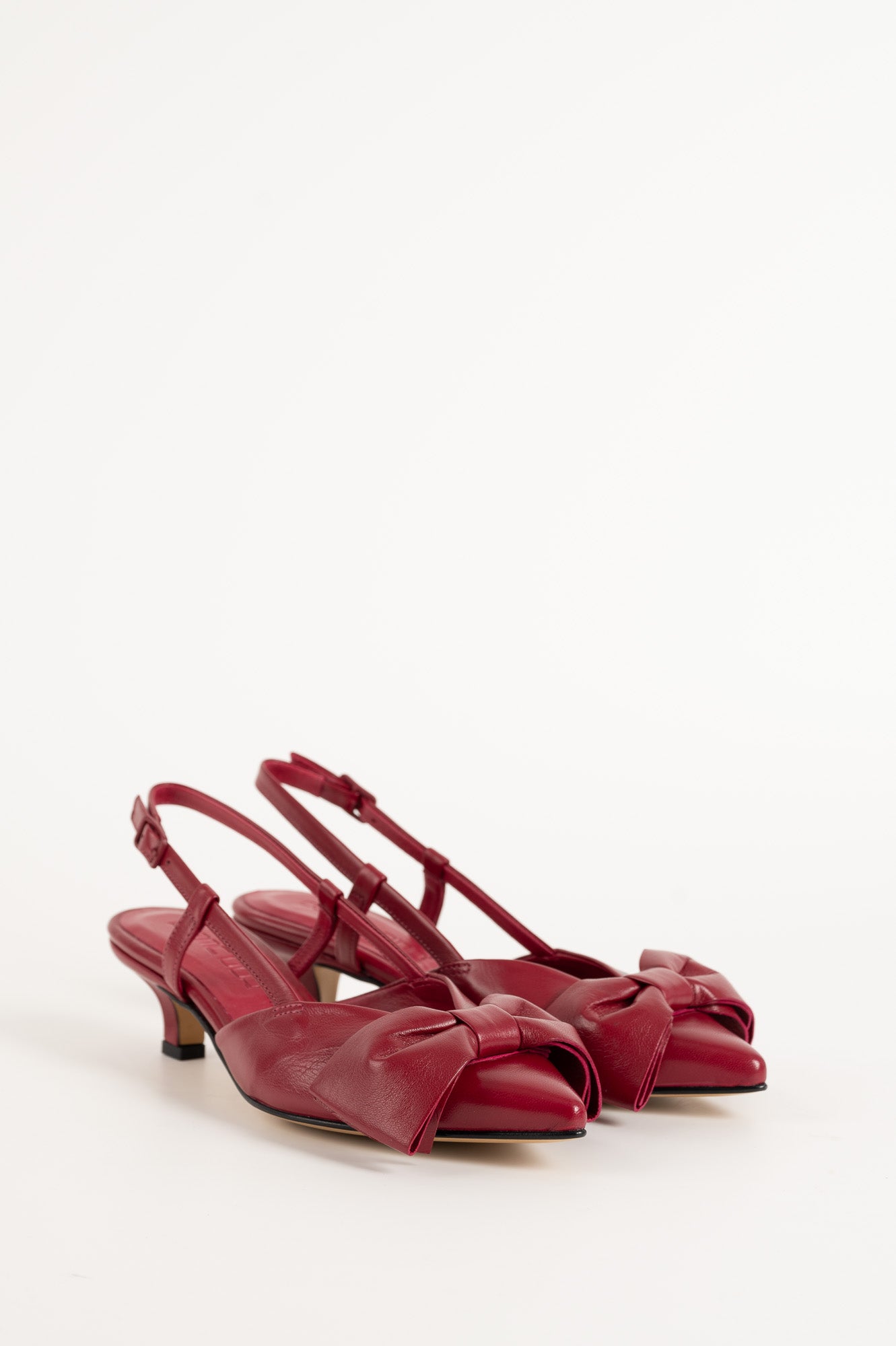 Slingback Pump Elodie | Cranberry Nappa Leather