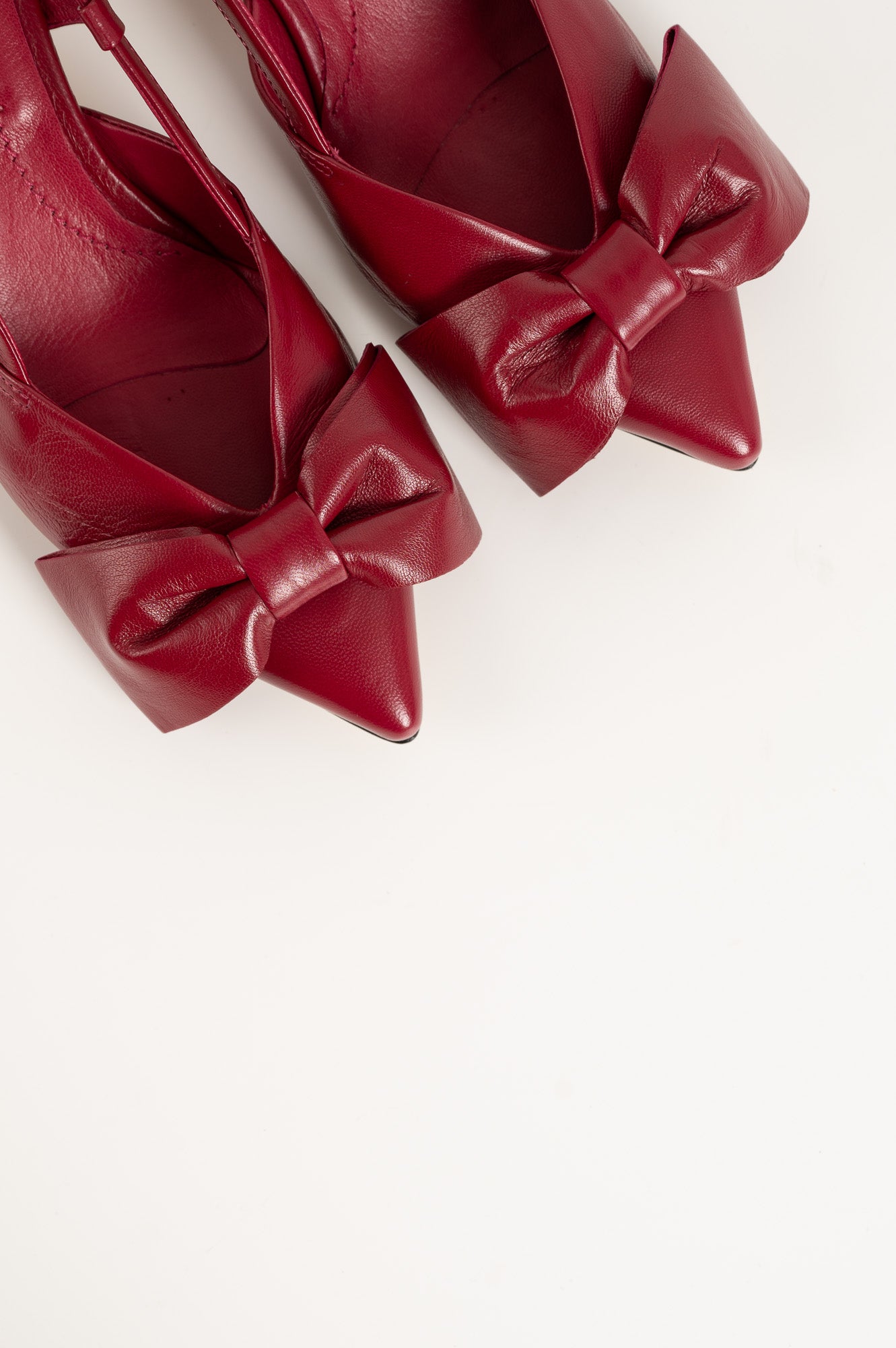 Slingback Pump Elodie | Cranberry Nappa Leather