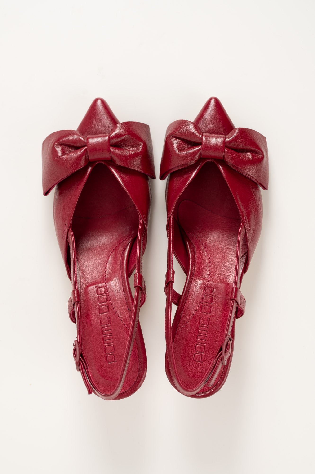 Slingback Pump Elodie | Cranberry Nappa Leather