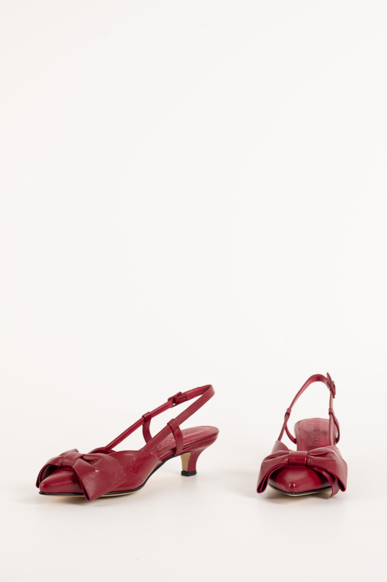 Slingback Pump Elodie | Cranberry Nappa Leather