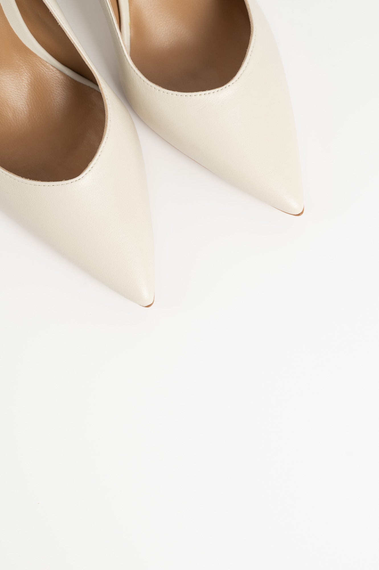 Pump Vega | White Nappa Leather