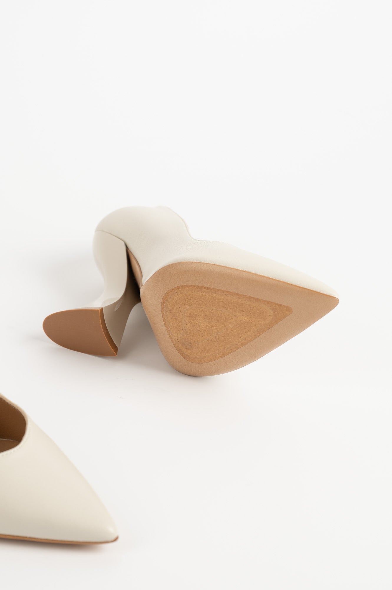 Pump Vega | White Nappa Leather