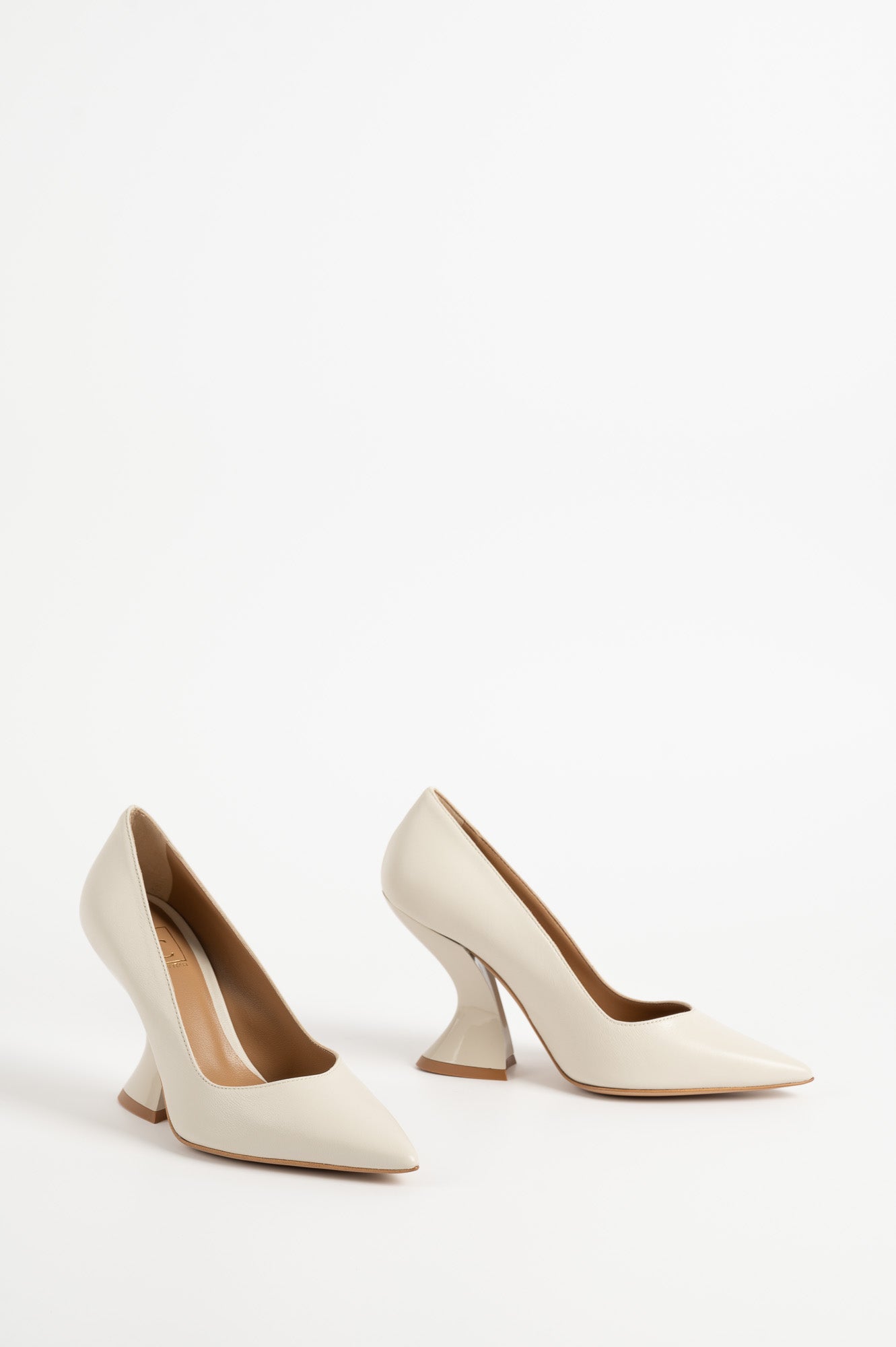 Pump Vega | White Nappa Leather