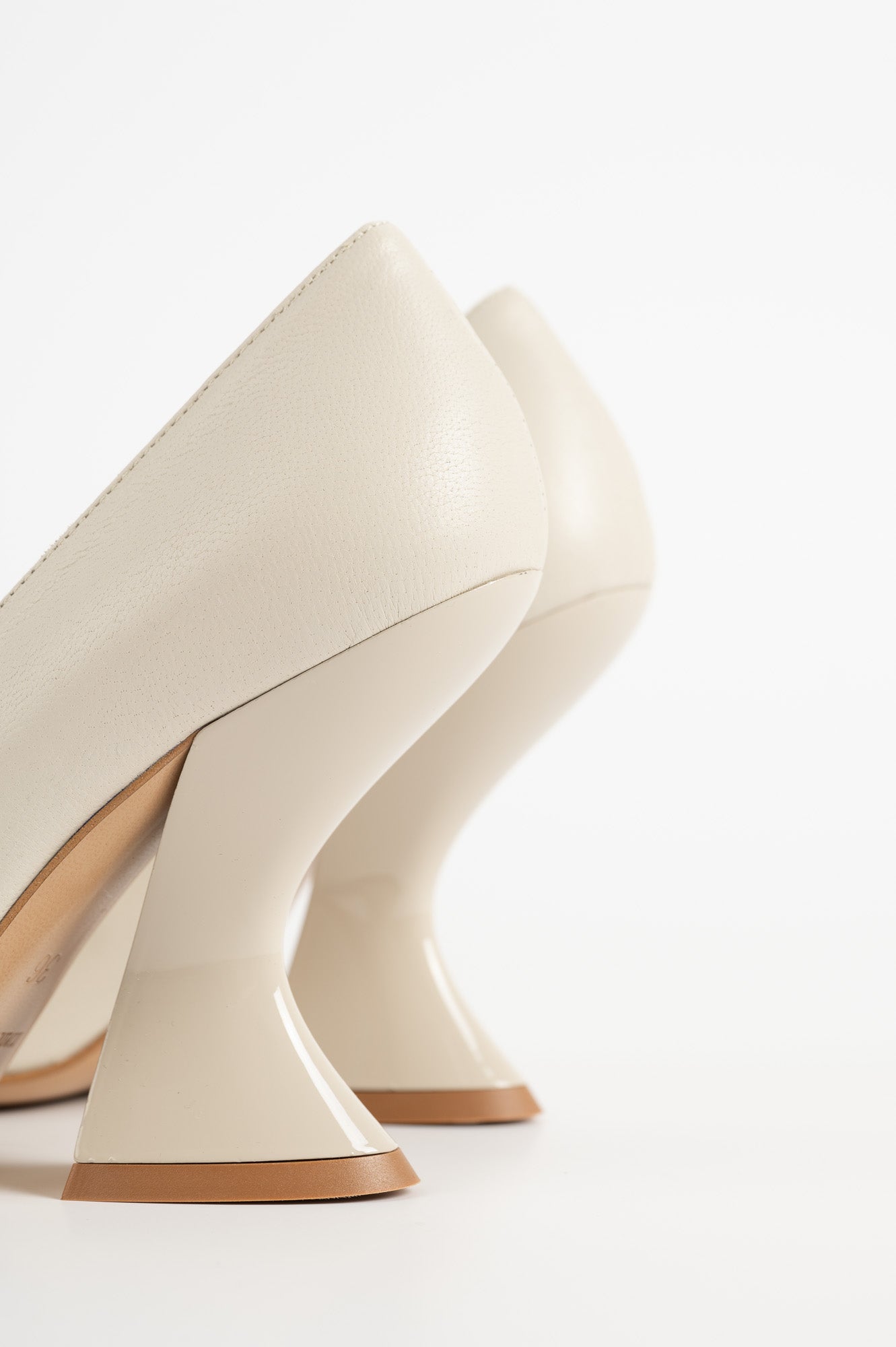 Pump Vega | White Nappa Leather