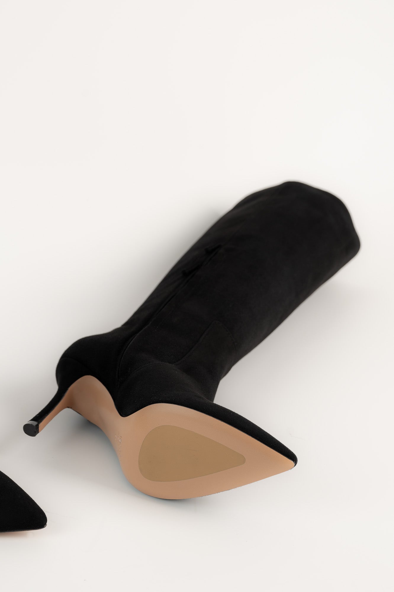 Stiletto High Boot Calina | Black Suede