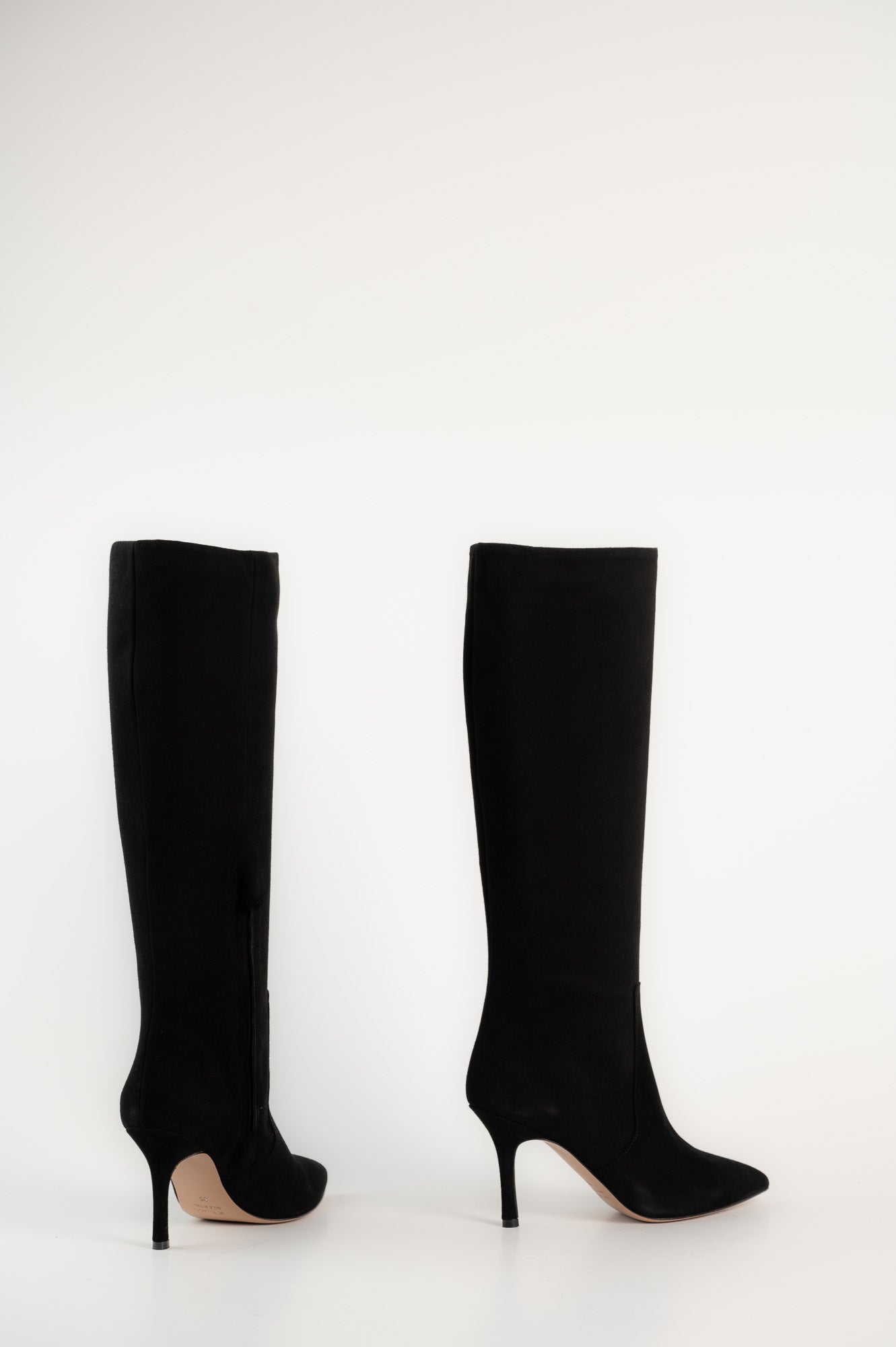 Stiletto High Boot Calina | Black Suede