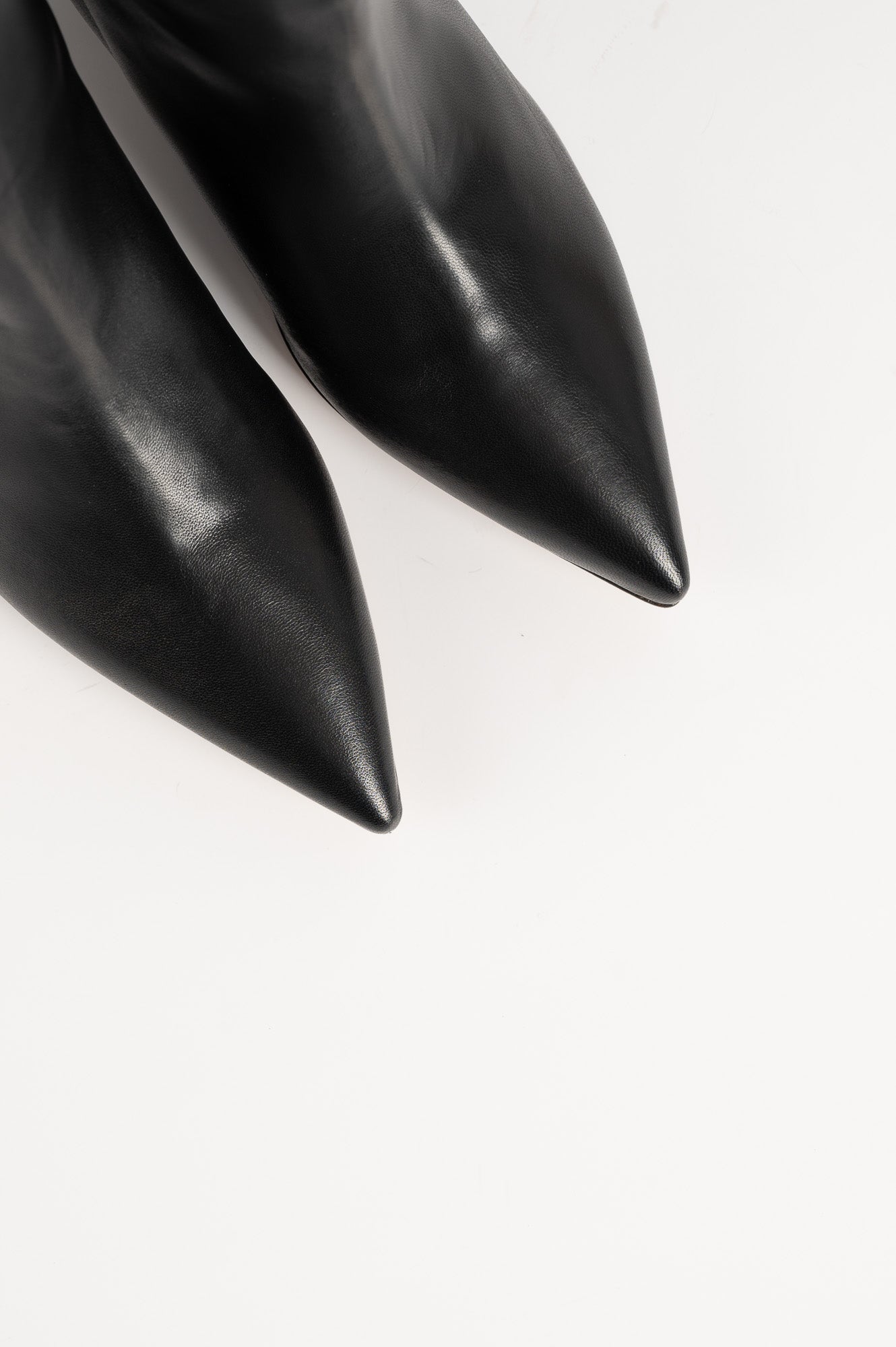 High Boot Enigma | Black Nappa Leather