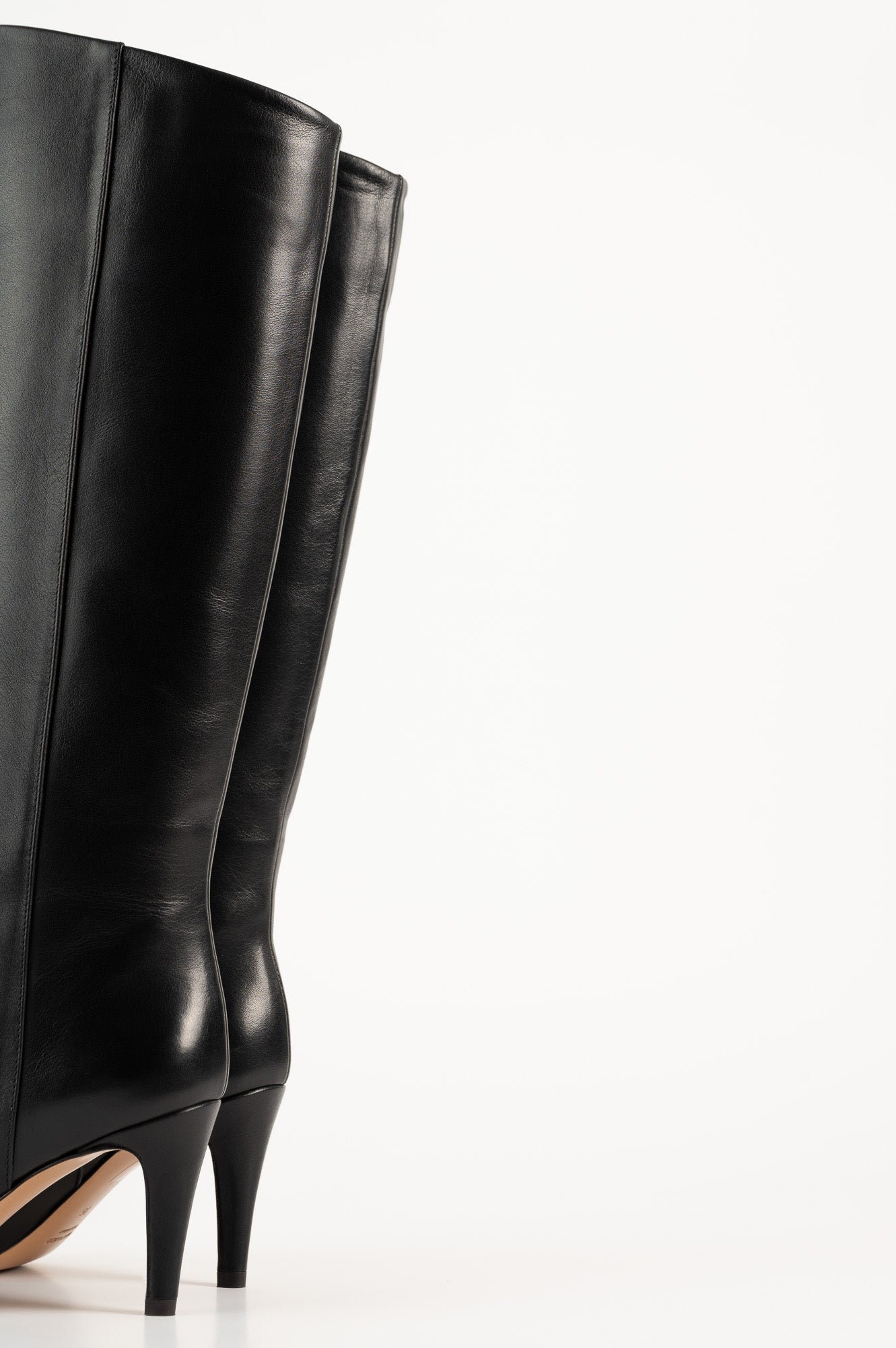 High Boot Stella | Black Nappa Leather