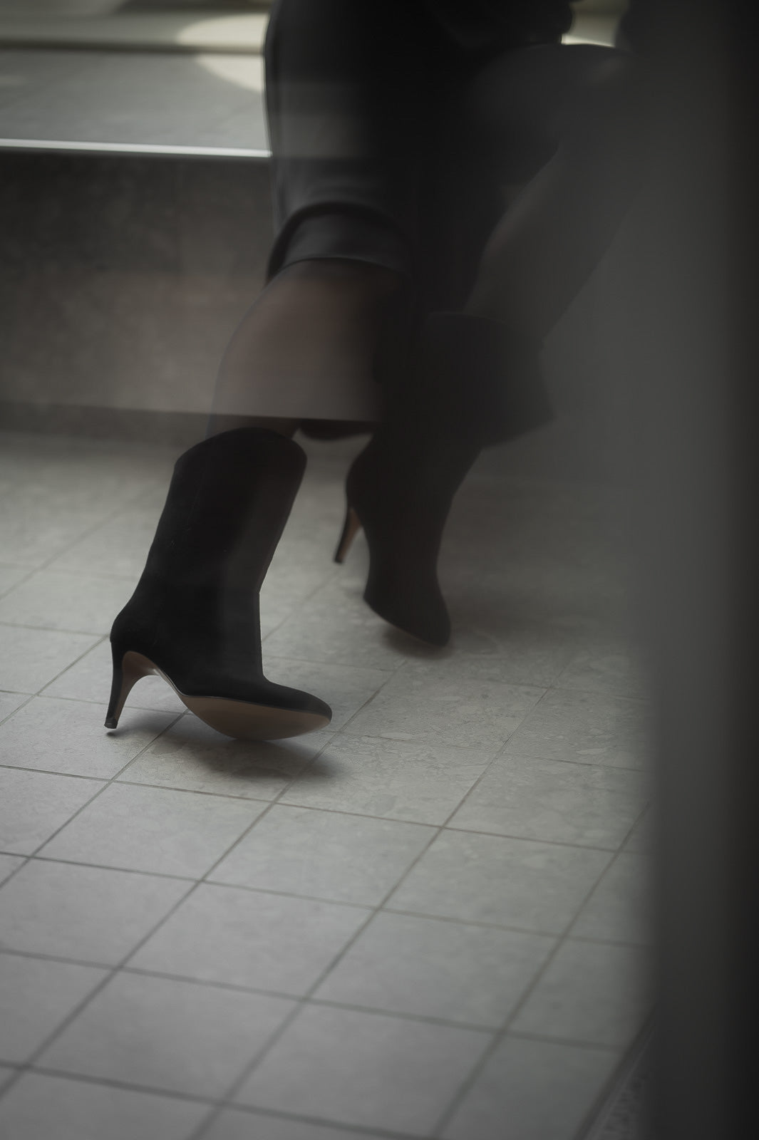 Ankle Boot Sasha | Midnight Black Suede