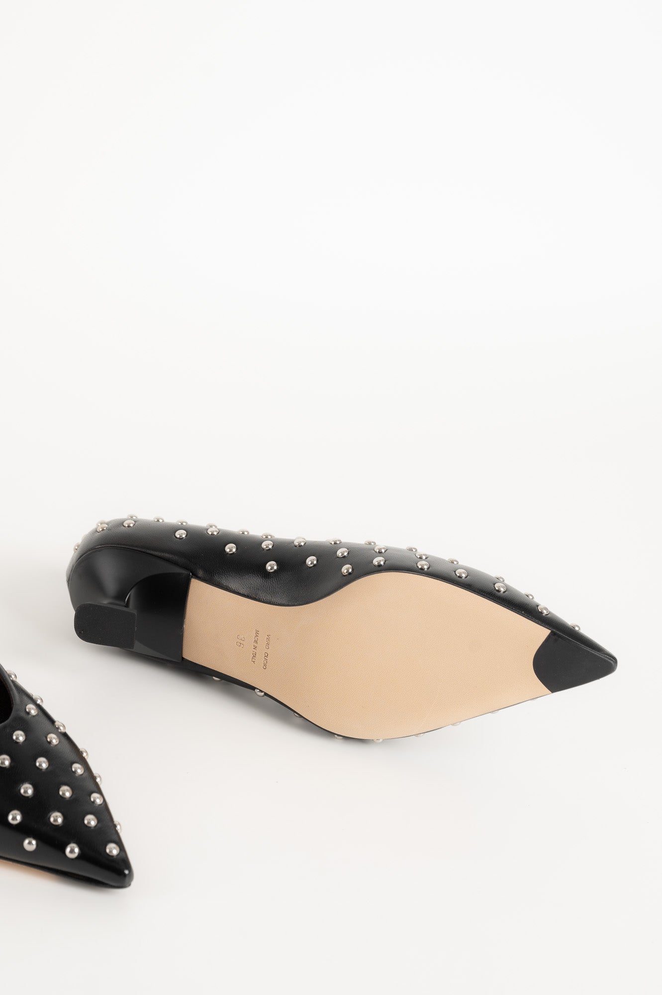 Pump Enigma 057 | Svart Skinn