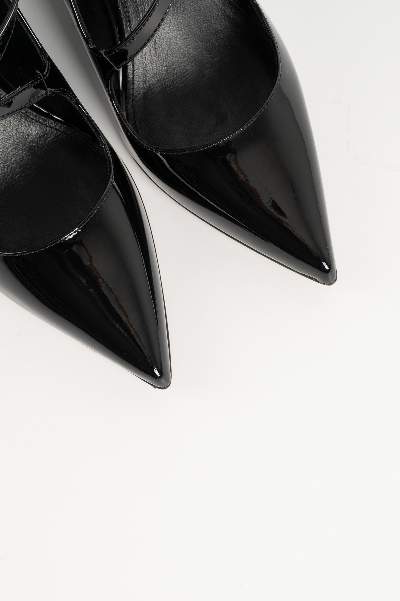 Wedge Pump Alessia | Black Patent Leather
