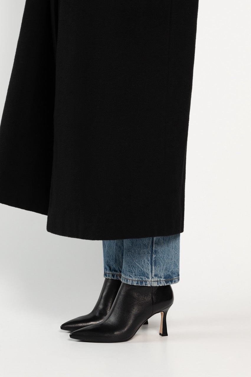 Ankle Boot Anastasia 8 cm | Black Nappa Leather
