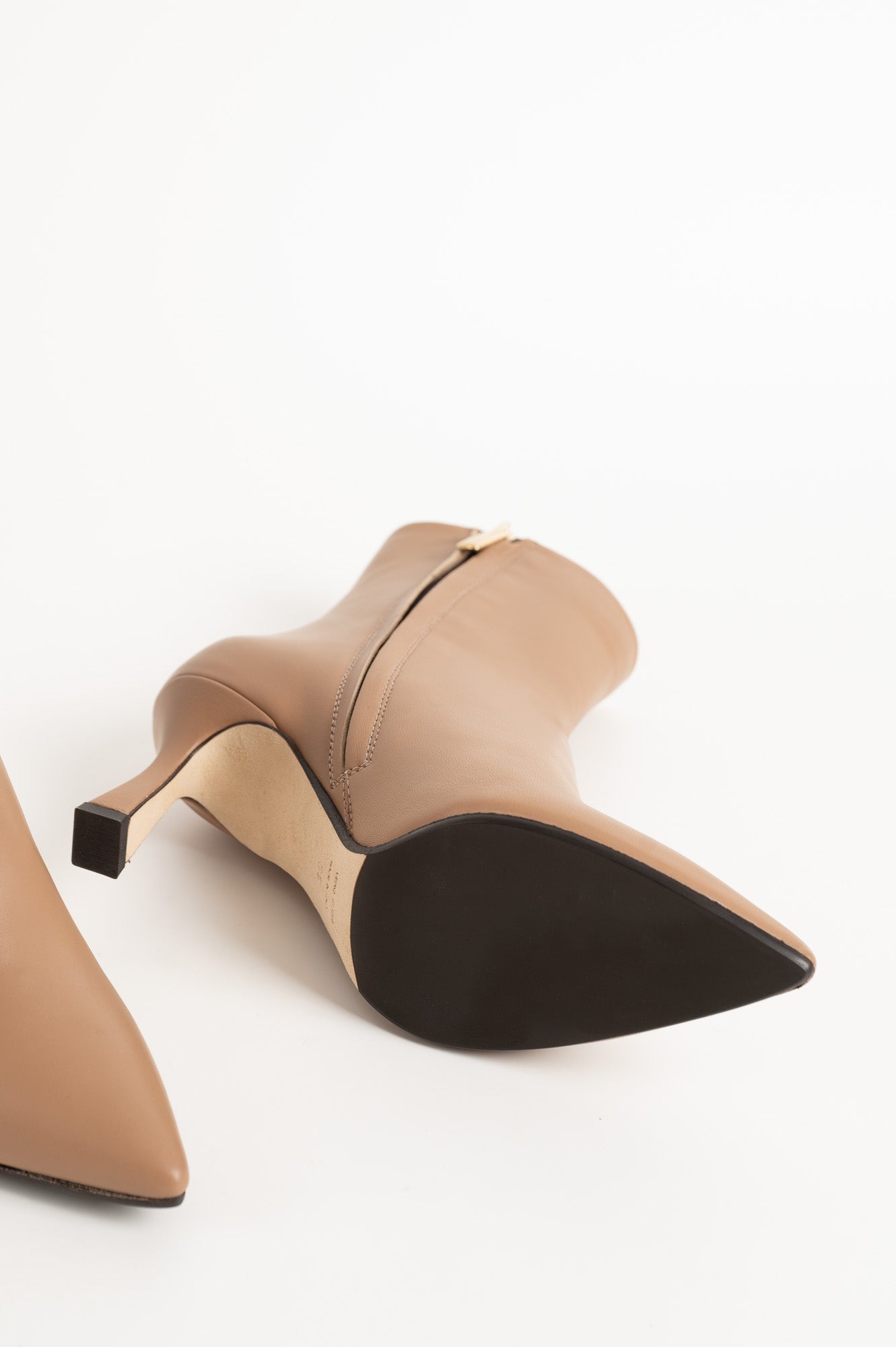 Ankle Boot Anastasia 8 cm | Caramel Beige Nappa
