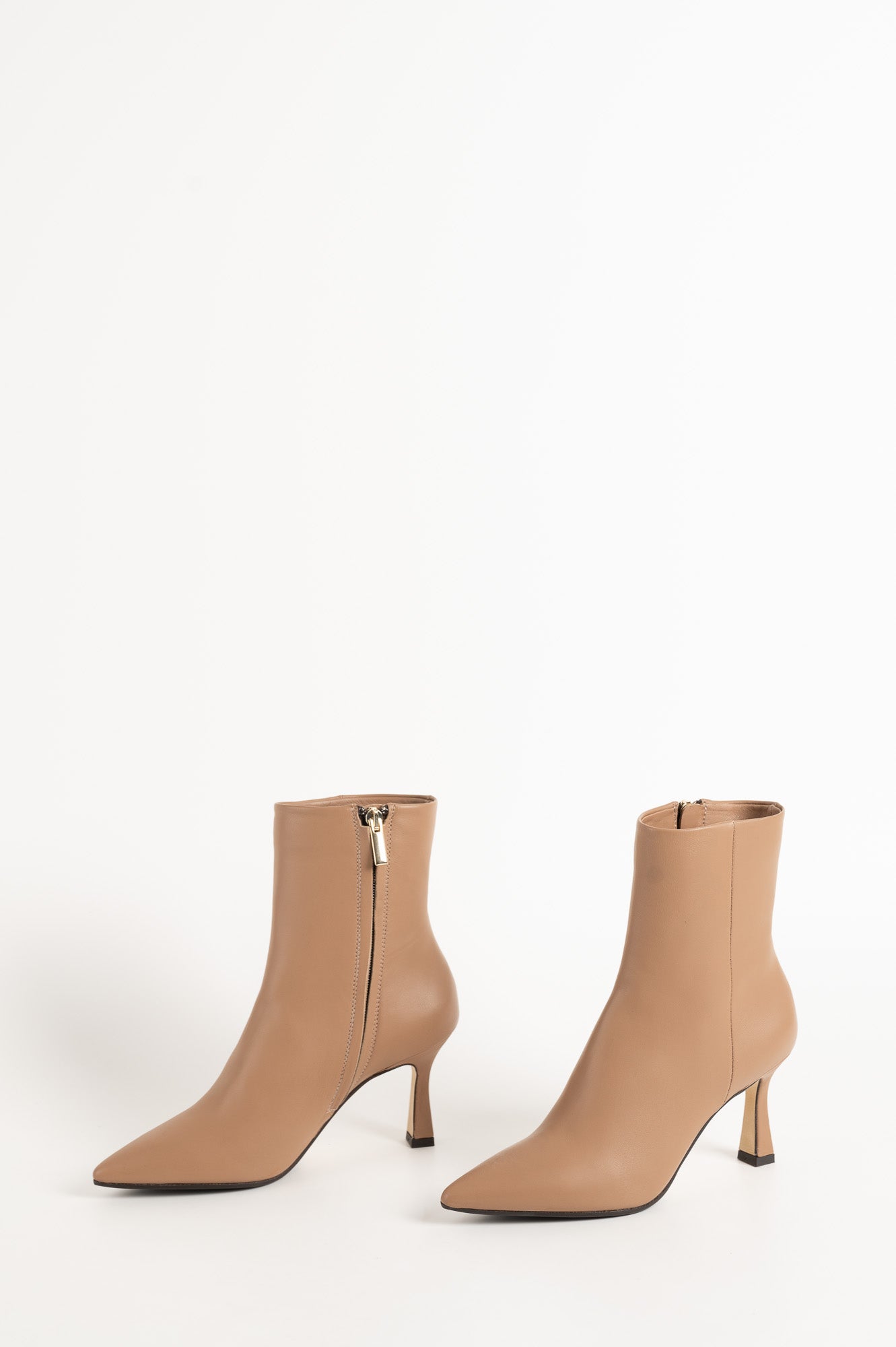 Ankle Boot Anastasia 8 cm | Caramel Beige Nappa