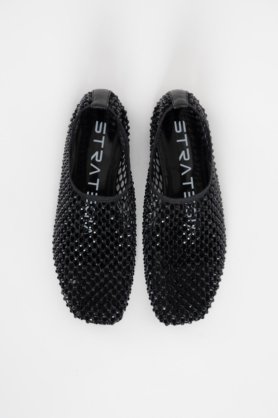 Crystal Flat Bijoux | Black Strass