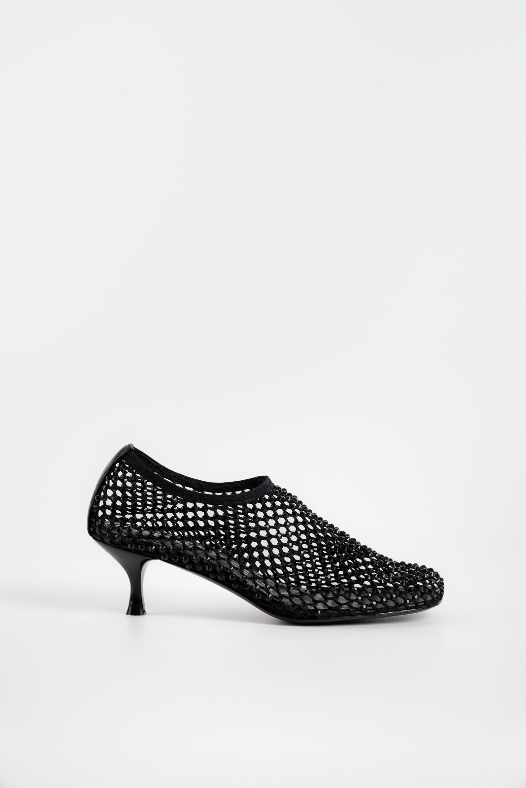 Crystal Pump Jewels | Black Strass
