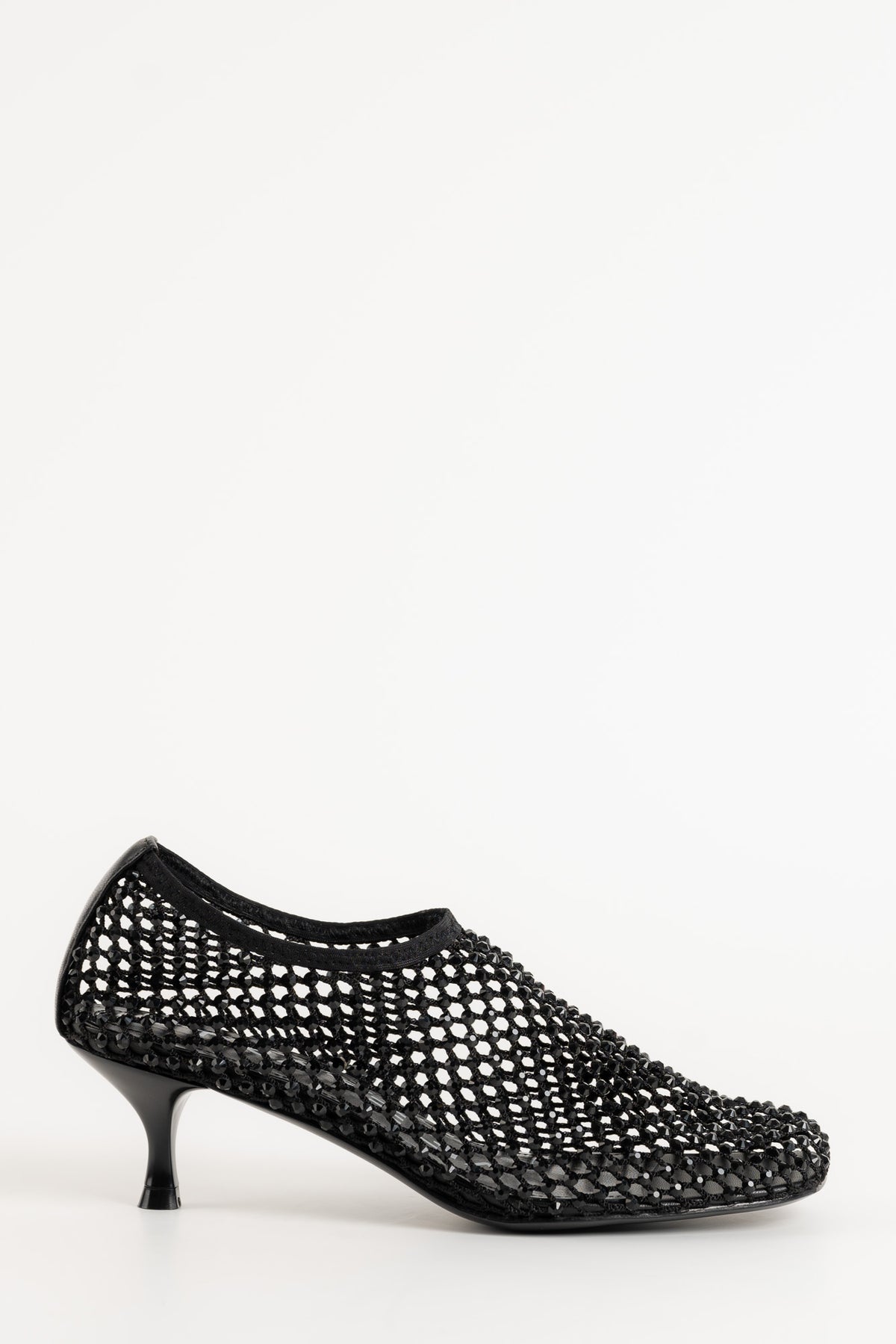 Crystal Pump Jewels | Black Strass