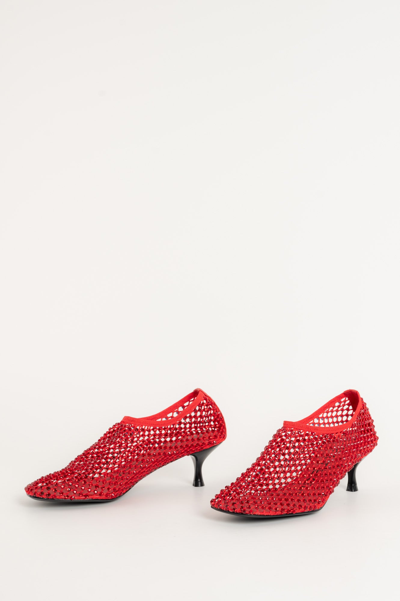 Crystal Pump Jewels | Romantic Red Strass