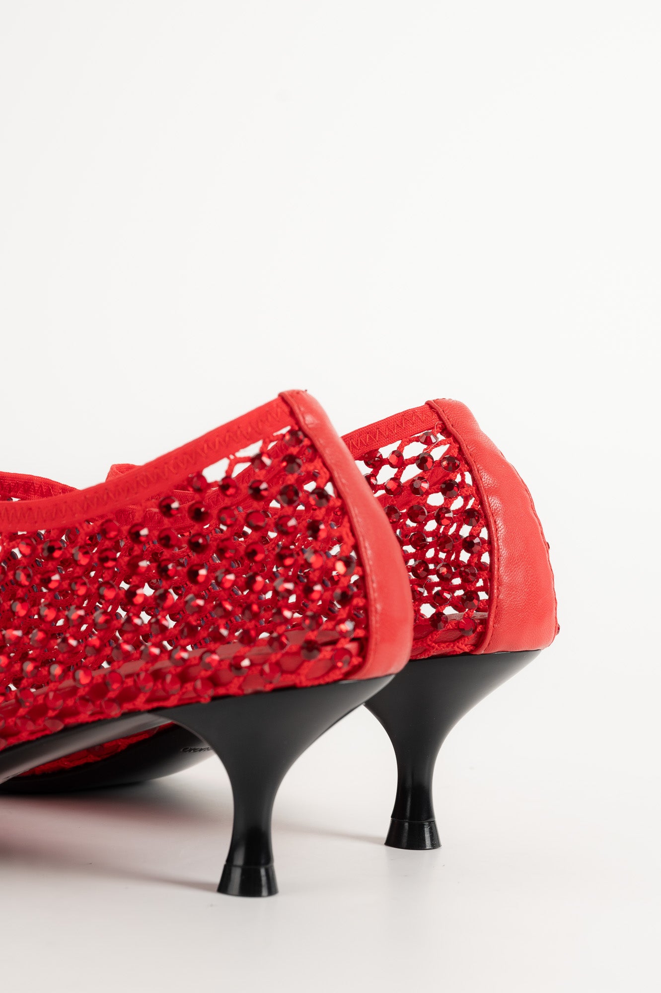 Crystal Pump Jewels | Romantic Red Strass