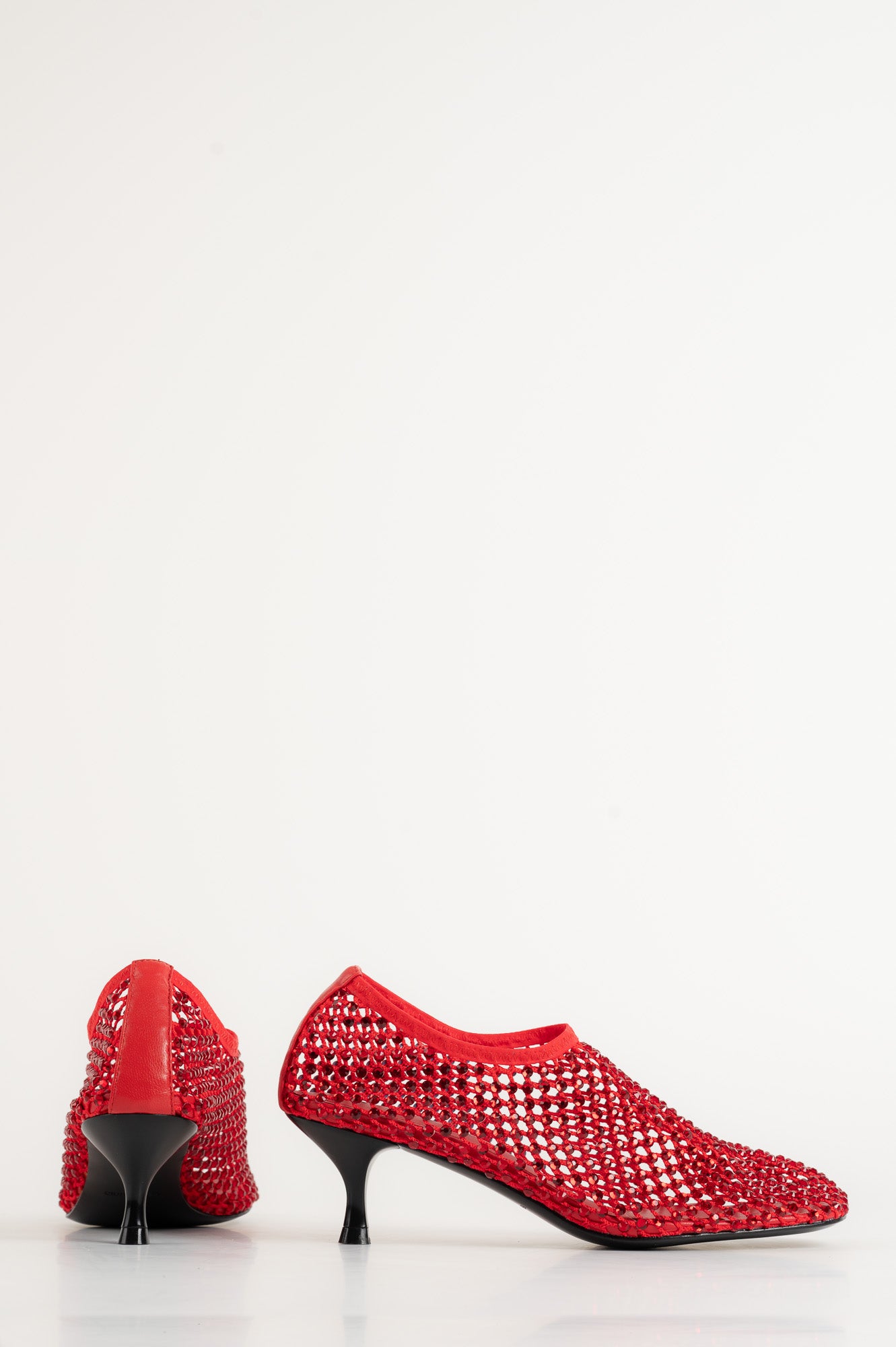 Crystal Pump Jewels | Romantic Red Strass