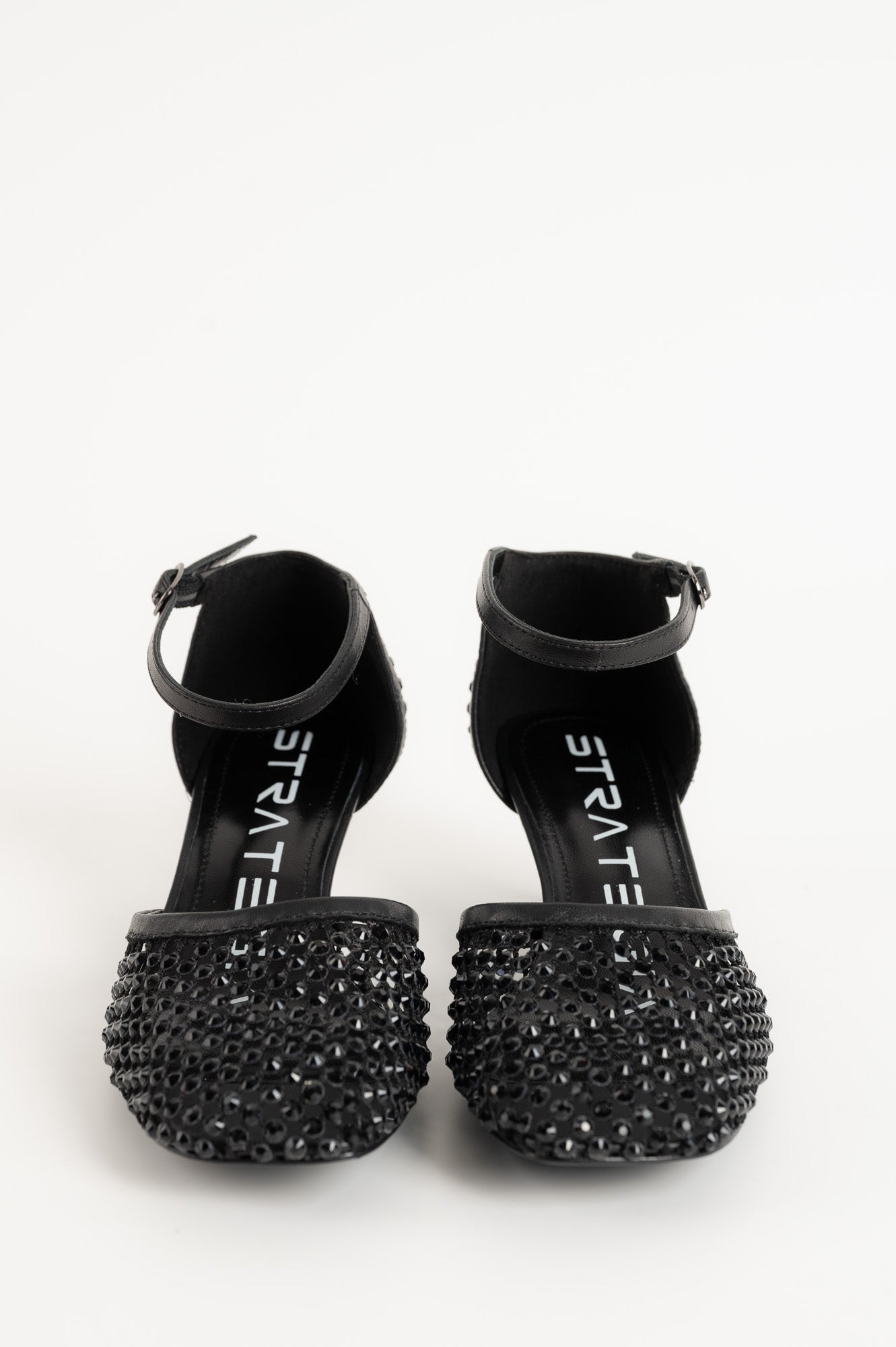 Crystal Pump Décolleté | Black Strass