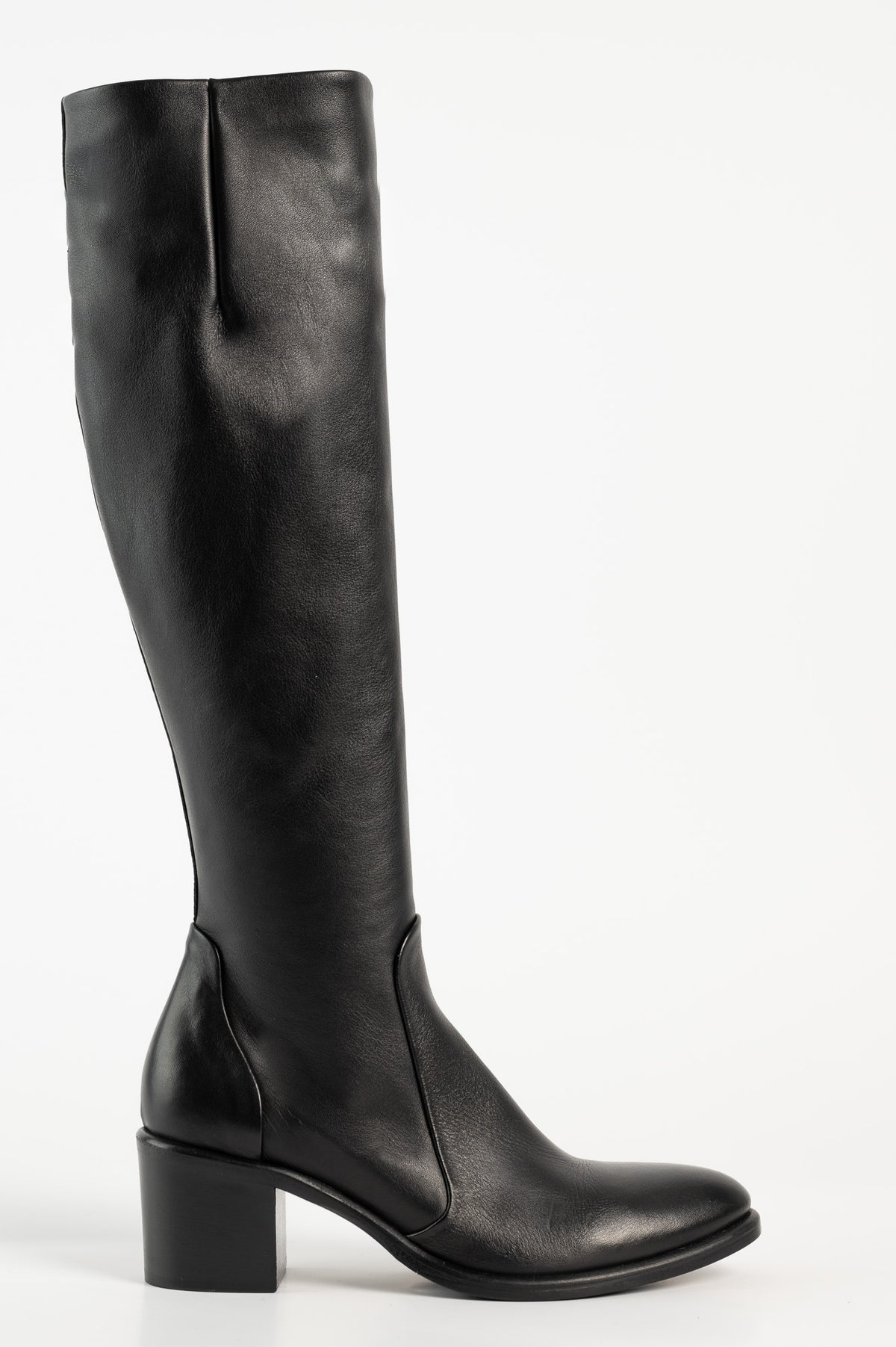 Signature High Boot 5,5cm | Black Calf Leather