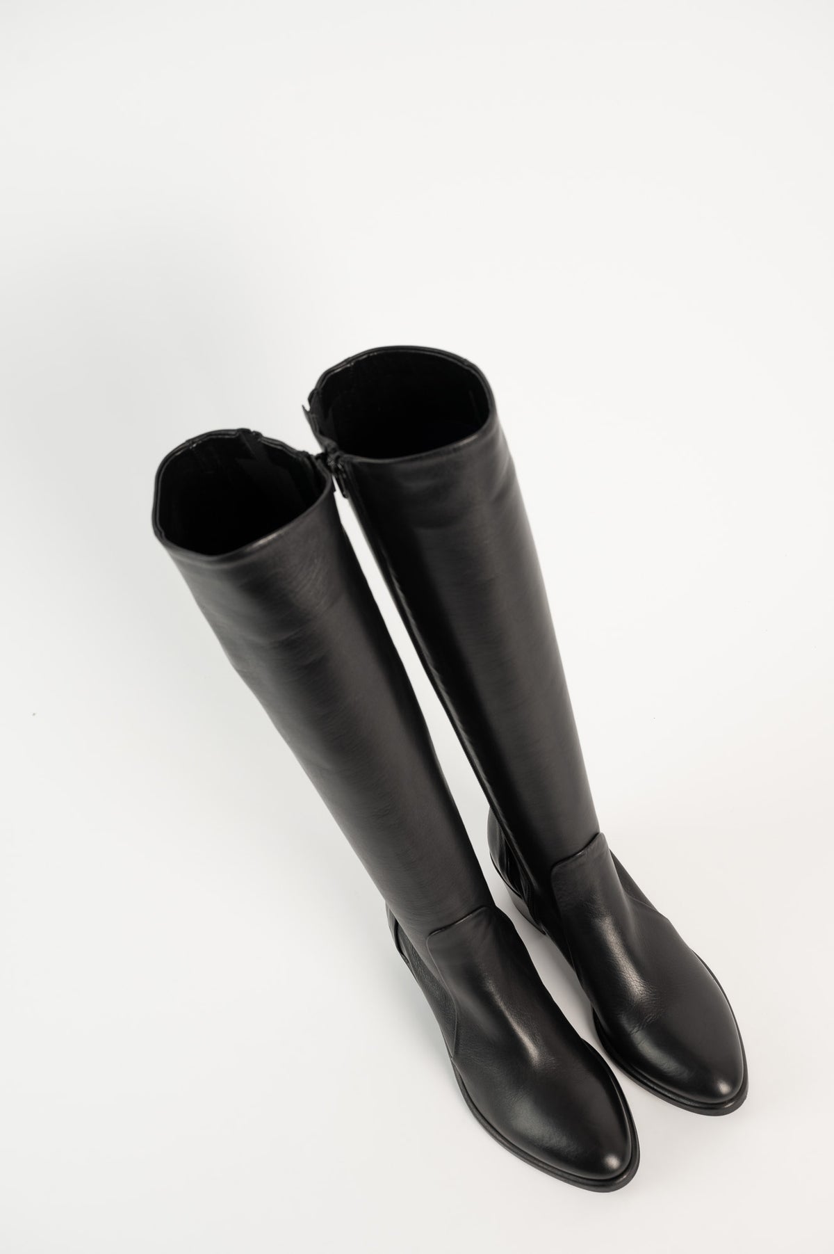 Signature High Boot 5,5cm | Black Calf Leather