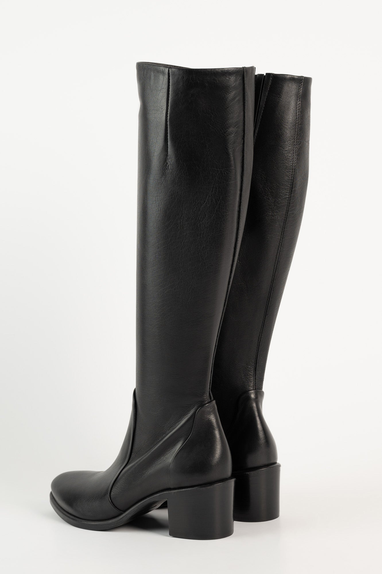 Signature High Boot 5,5cm | Black Calf Leather