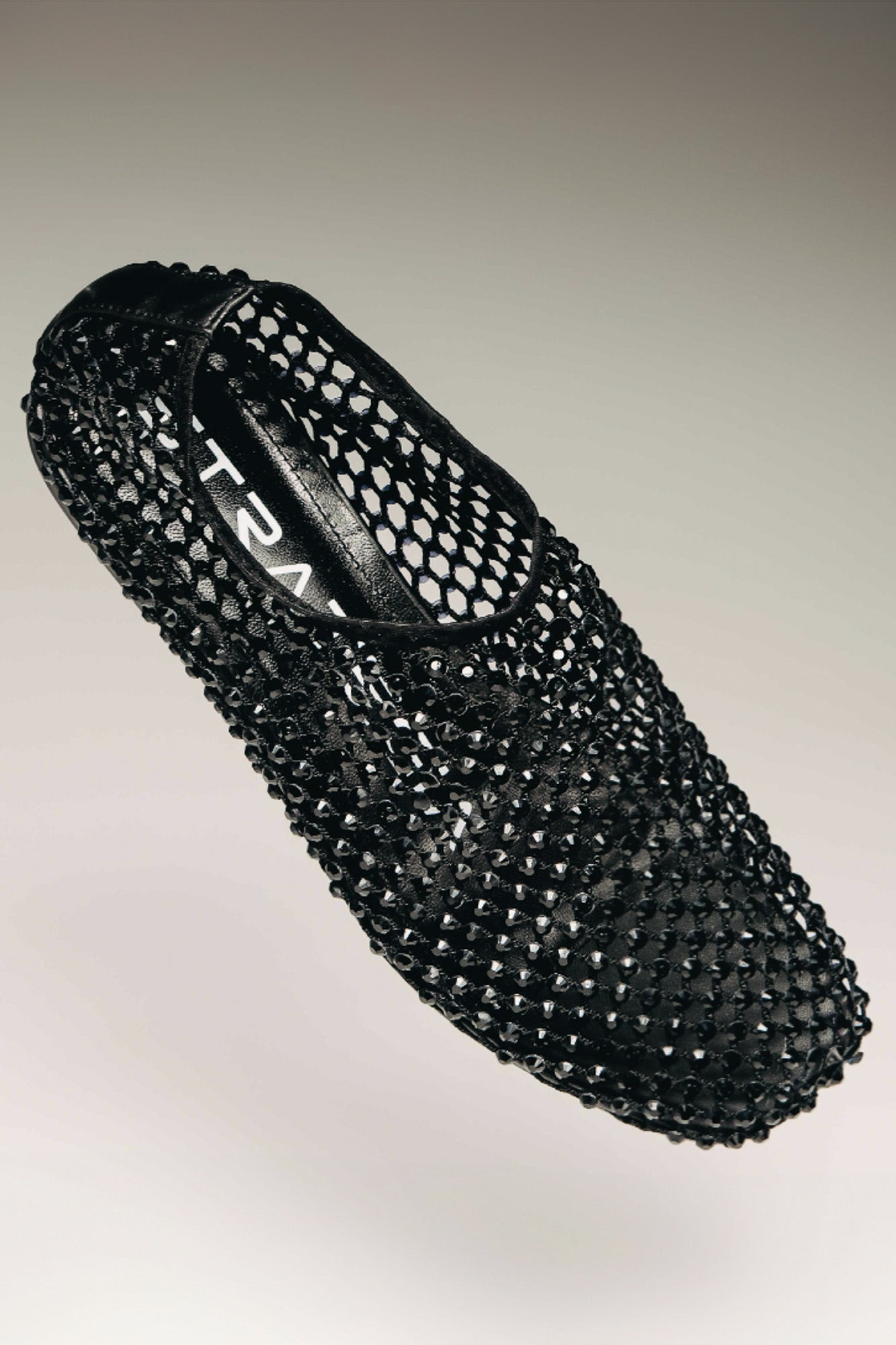 Crystal Flat Bijoux 011 | Black Strass