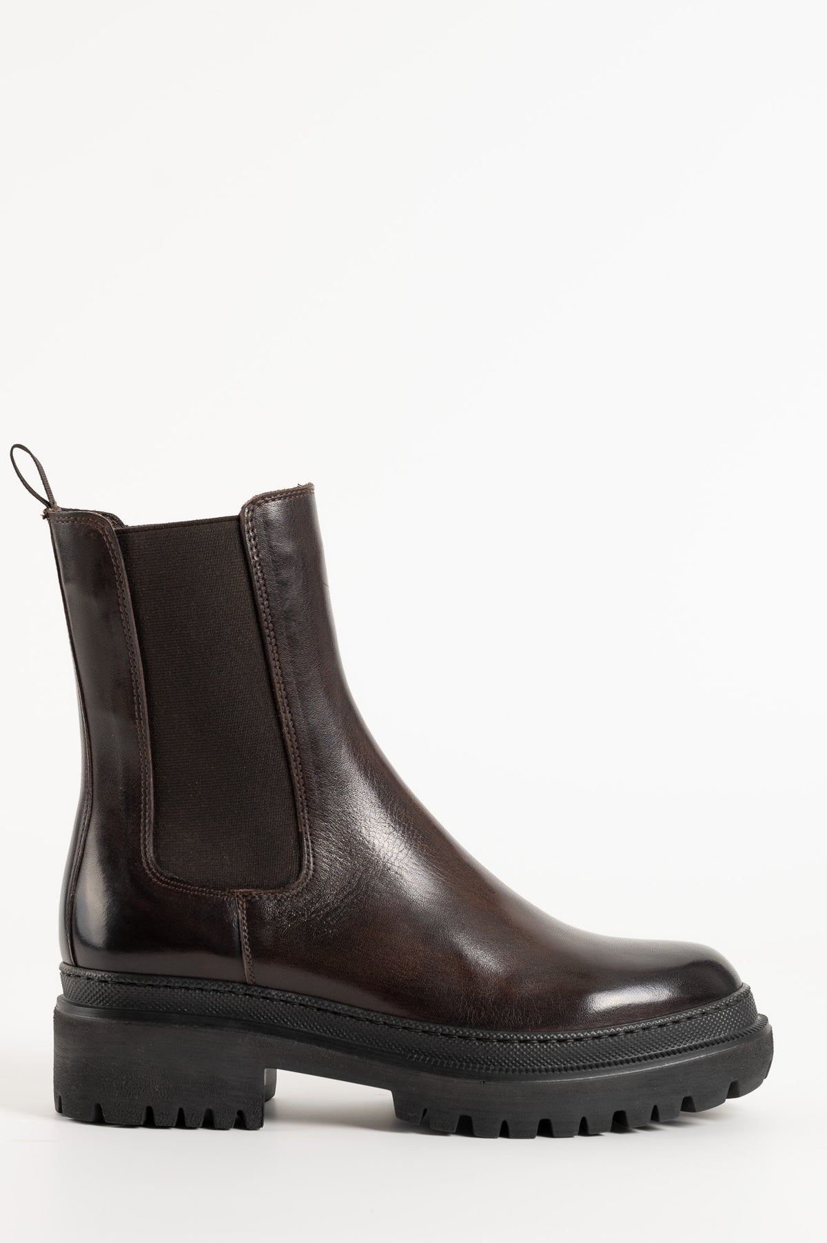 Chelsea Boot Umbra | Dark Brown Buffalo Leather