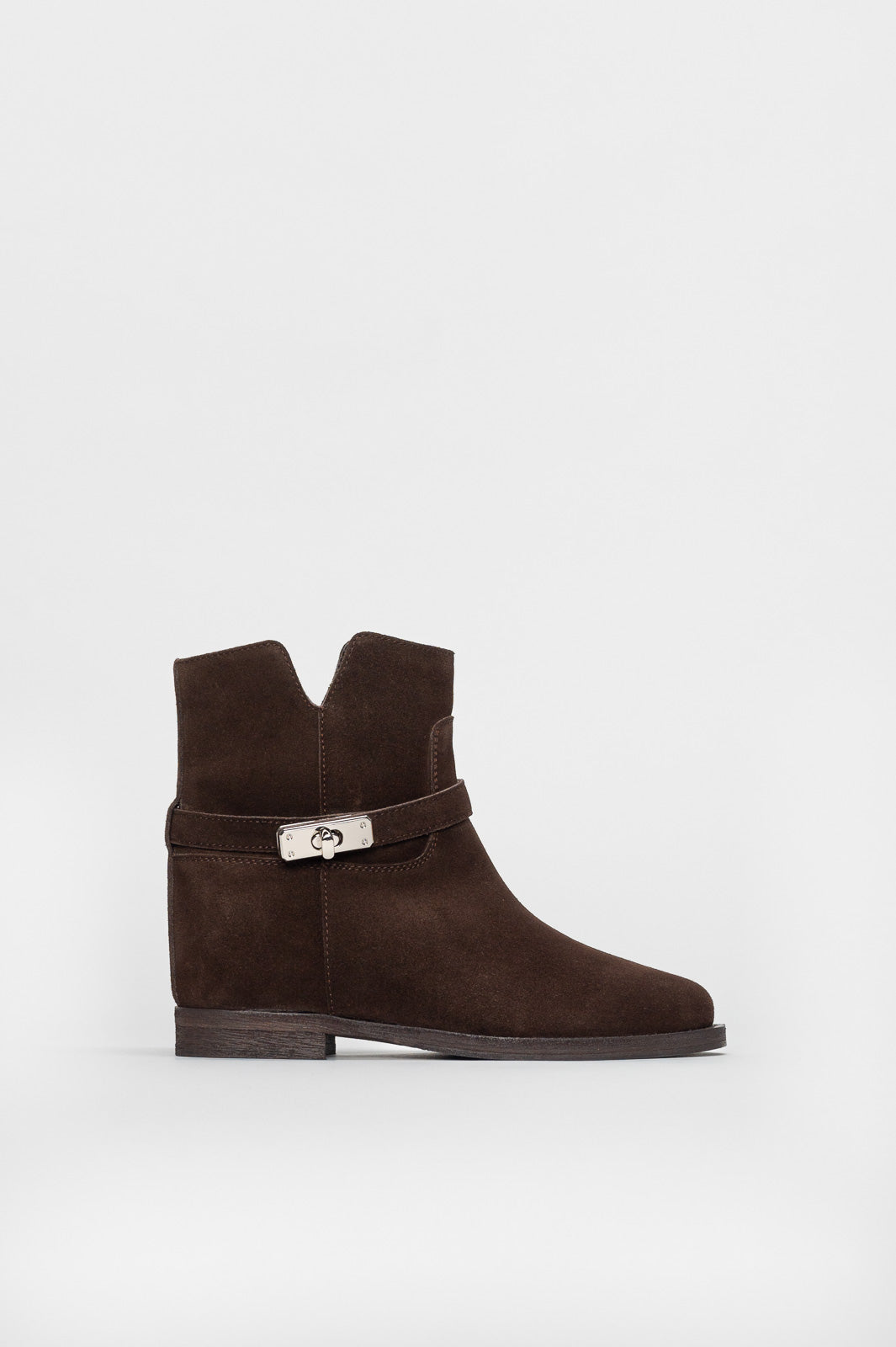 Wedge Boot Cavia | Cacao Brown Suede