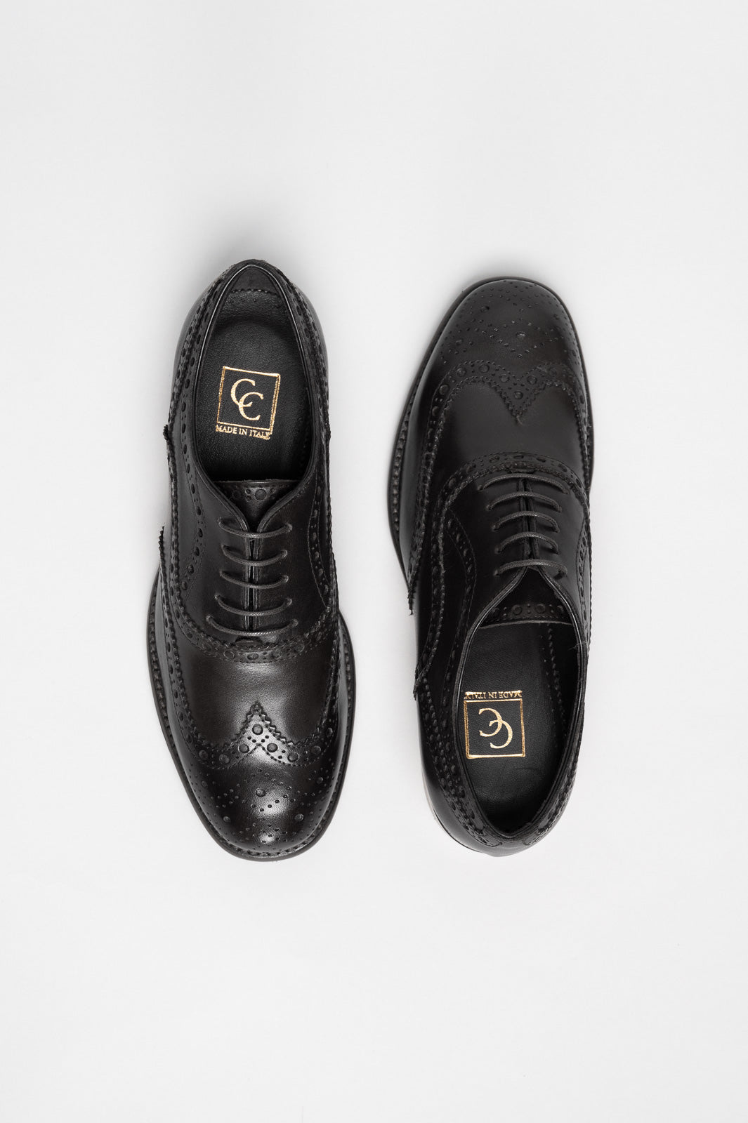 Women's Oxford Brogue Virel | Noble Black Calf Leather