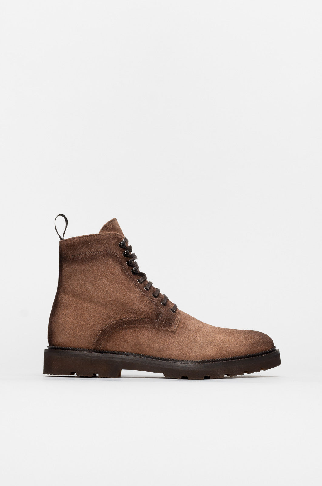 Men's Lace-Up Boot Puglia | Antique Beige Suede