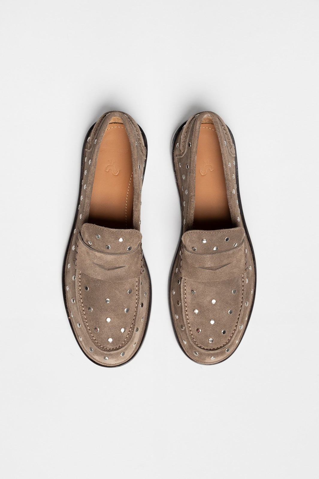 Penny Loafer Pia | Taupe Soft Suede