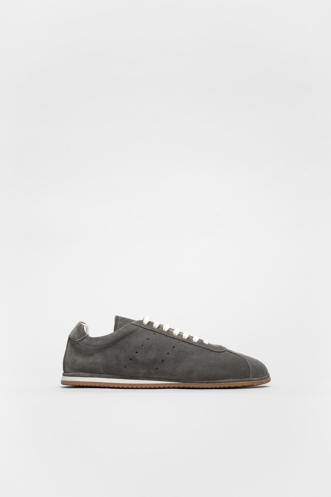 Minimal Sneaker Consuelo | Ash Grey Soft Suede