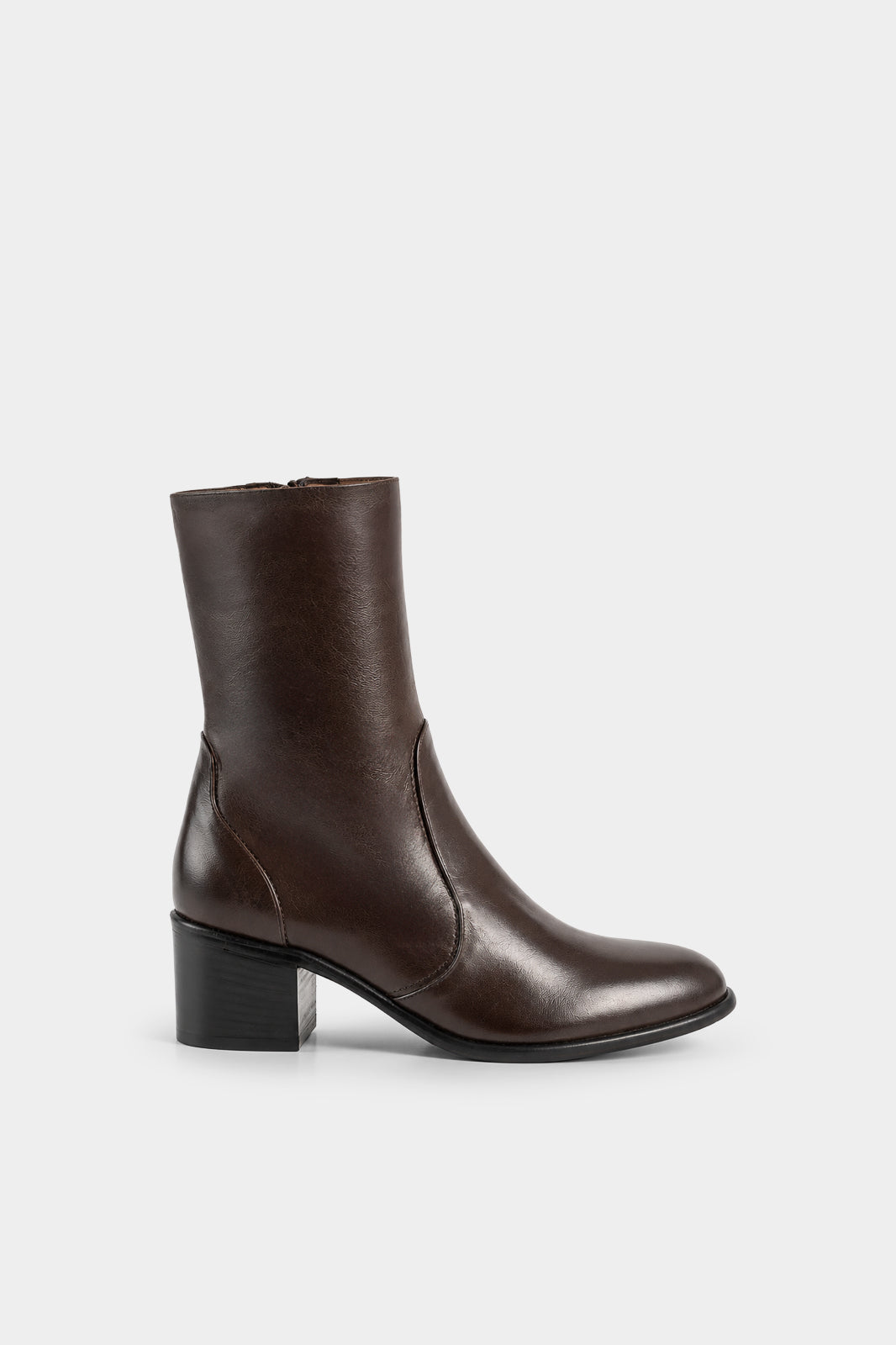 Signature Ankle Boot Viona 6cm | Brown Calf Leather