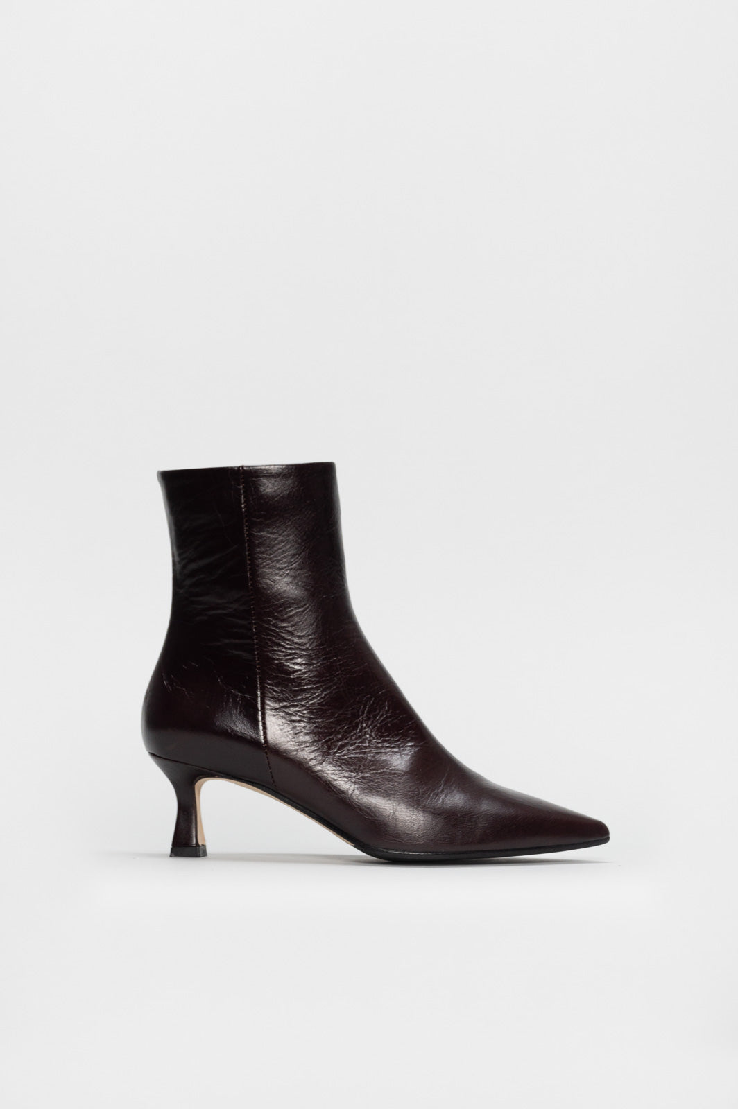 Pointed Ankle Boot Anastasia | Bordeaux Nappa Leather