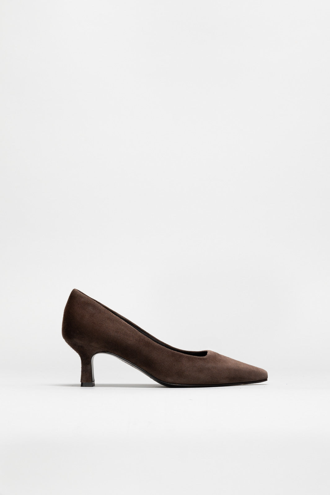 Pump Bria | Espresso Brown Suede