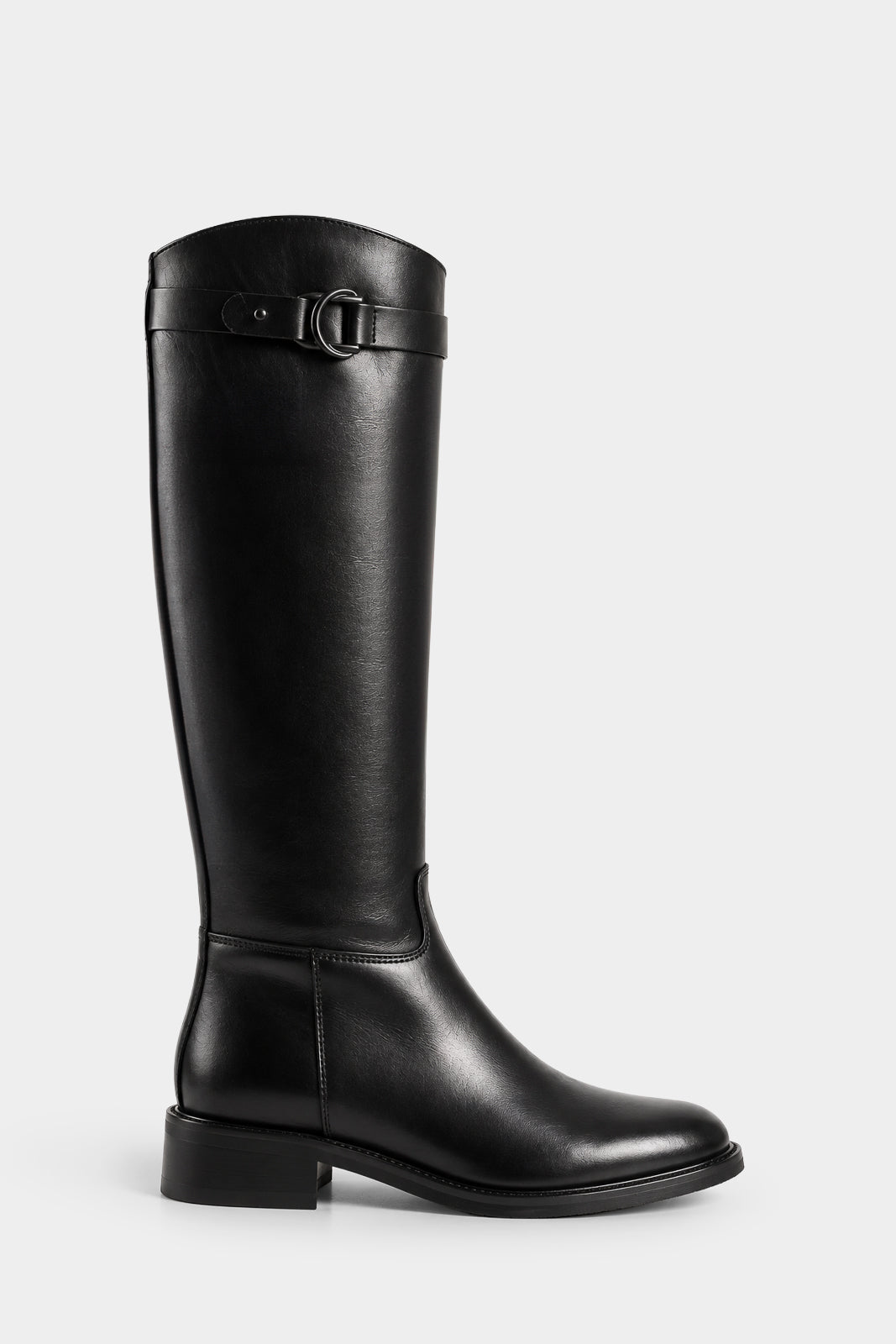 High Boot Giulia | Black Leather