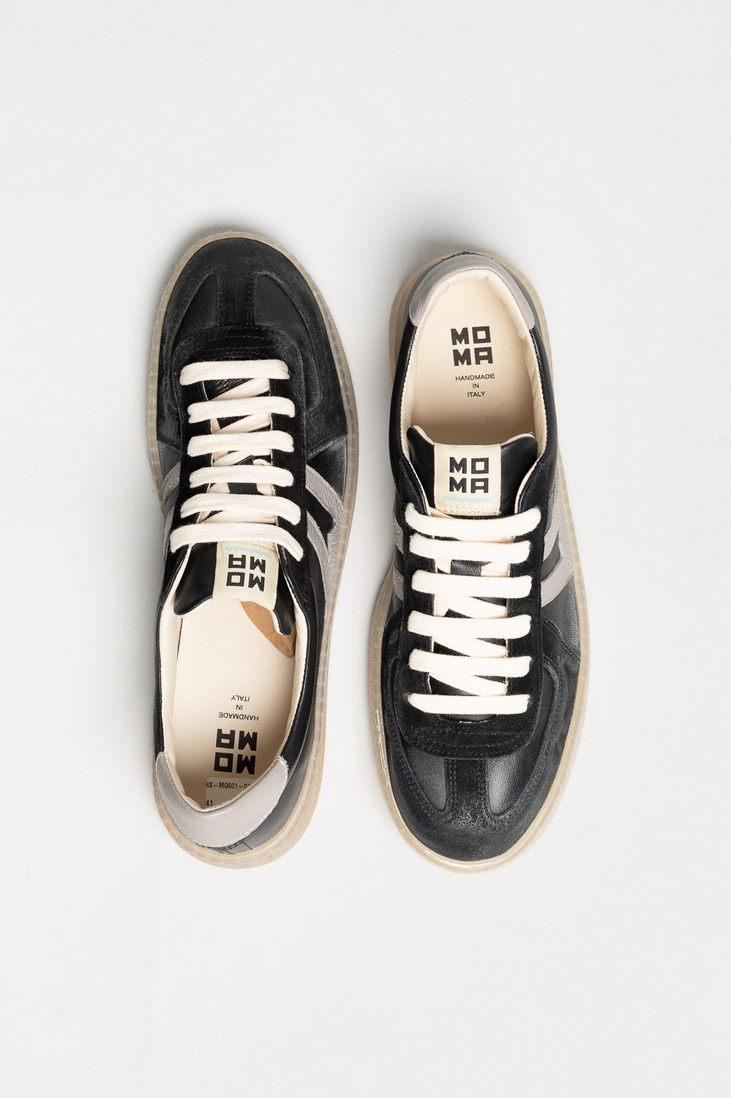 Men's Sneaker Vulcano | Dusty Black Calf Leather