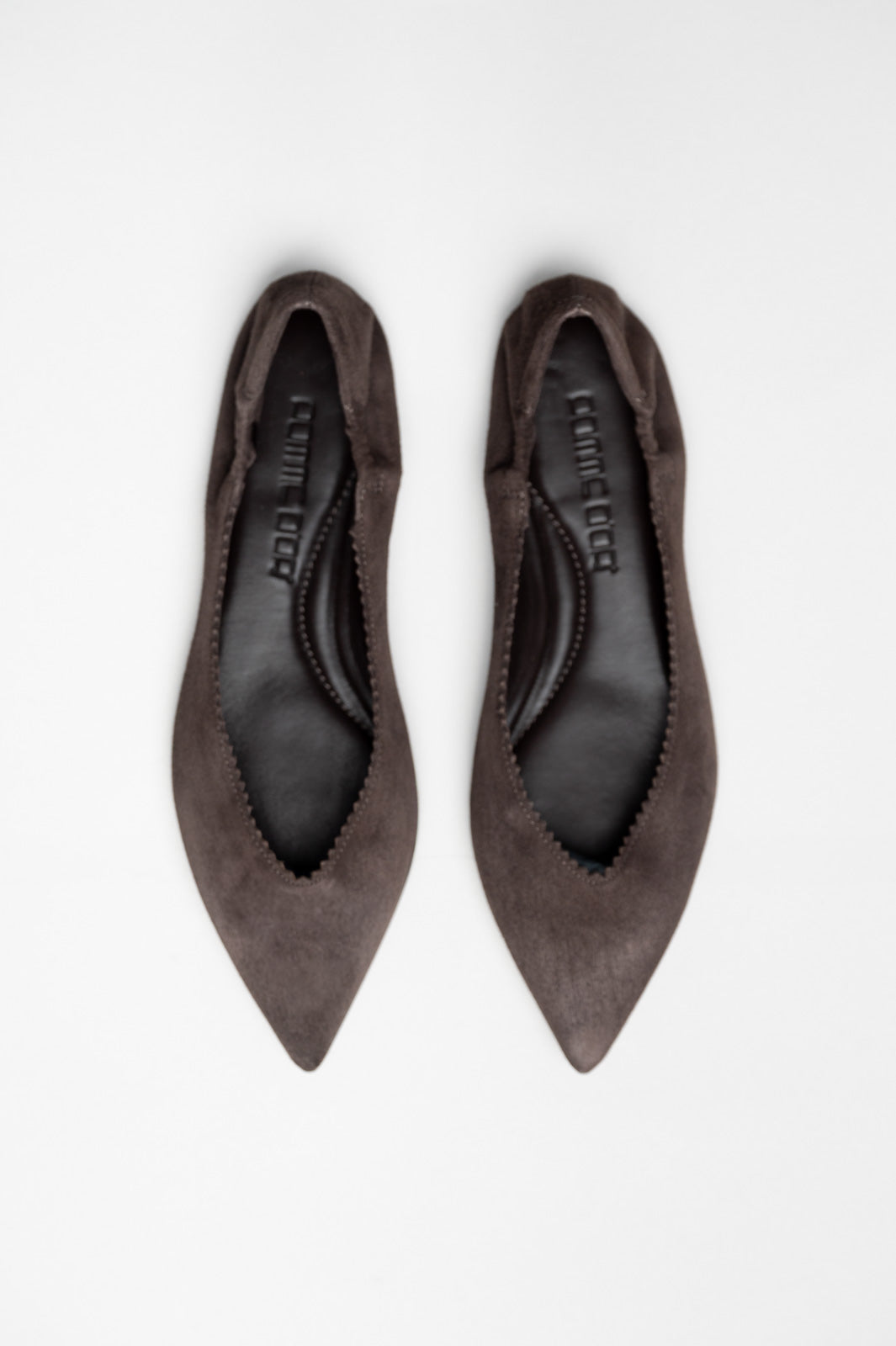 Ballet Flat Ingrid | Mud Brown Soft Suede