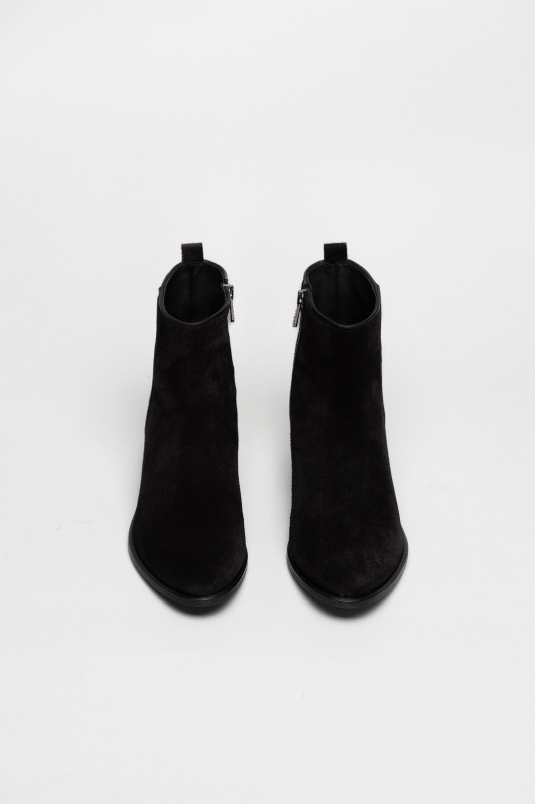 Zip Boot Zoe | Velvet Black Suede