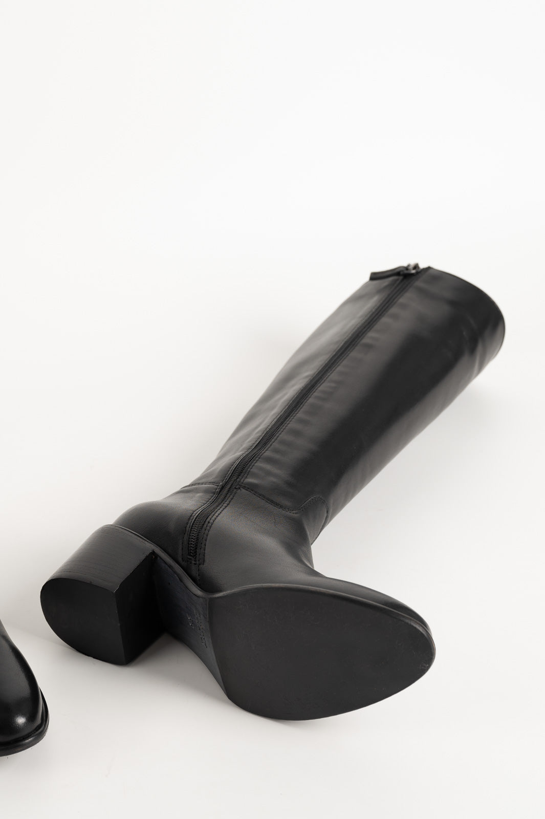 Signature High Boot Viona 6cm | Black Calf Leather