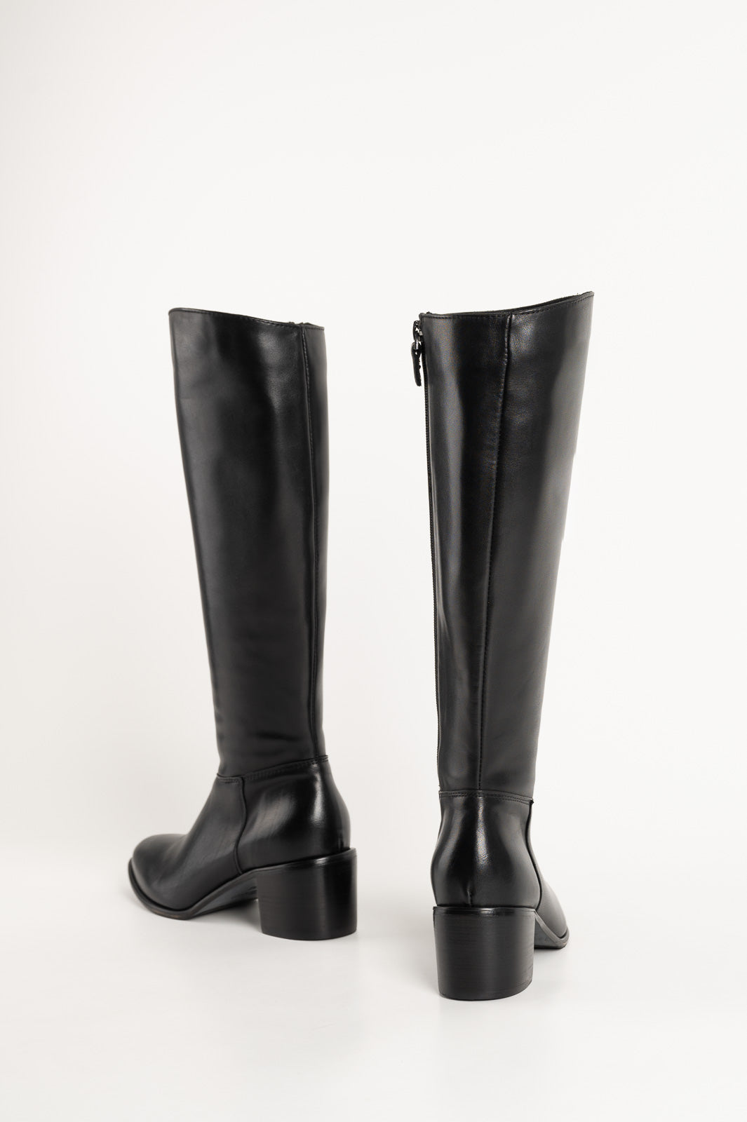 Signature High Boot Viona 6cm | Black Calf Leather